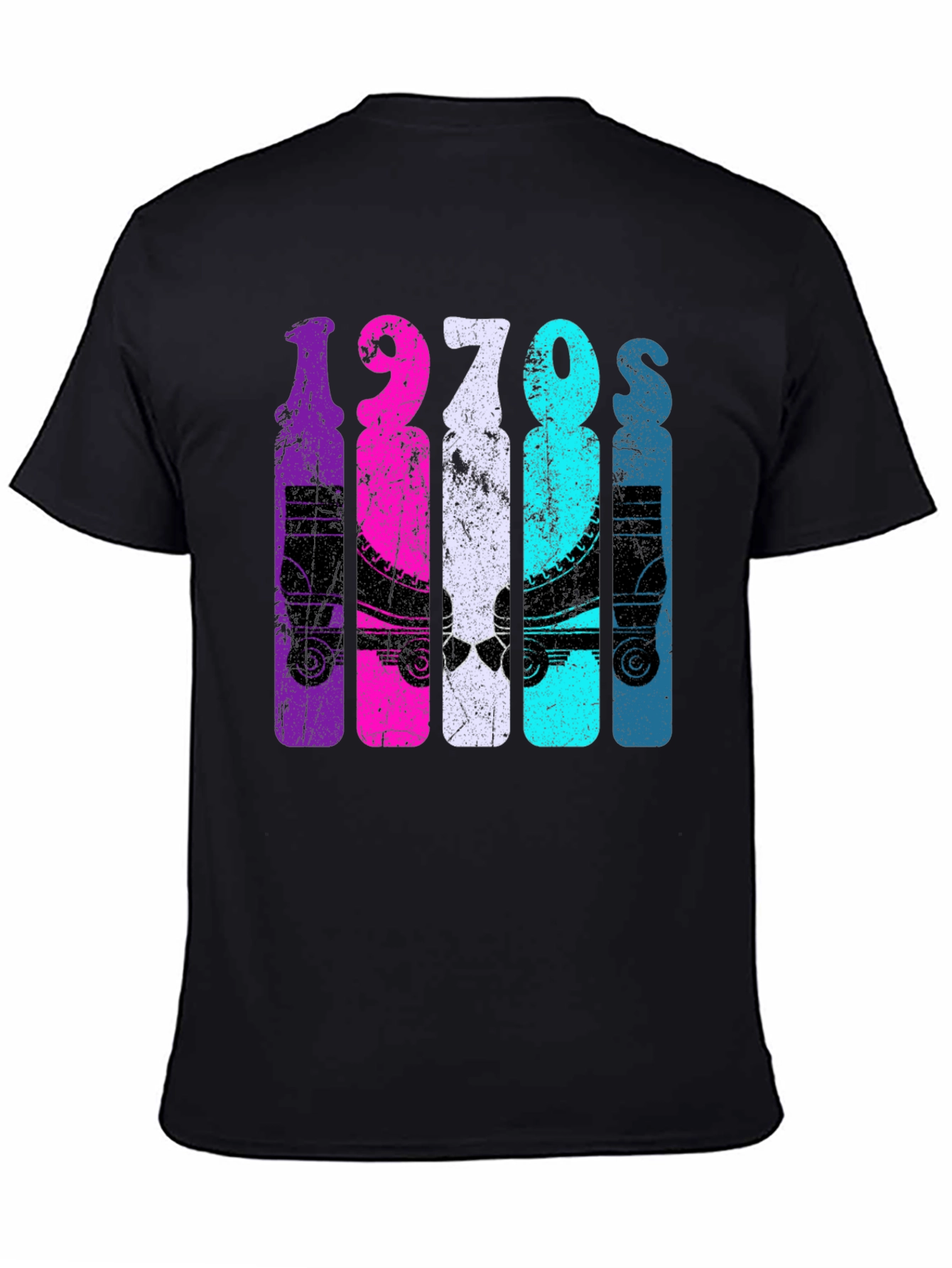 Retro 1970s Roller Skate T-Shirt