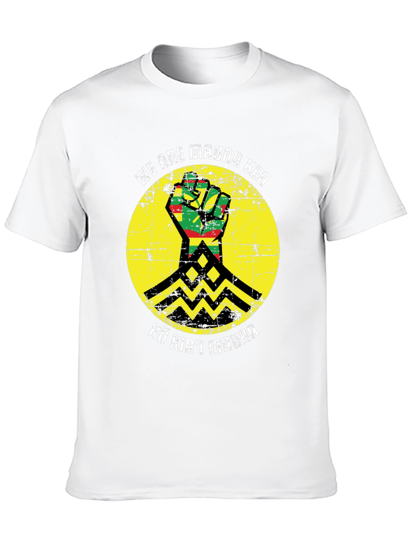 Mauna Kea T-Shirt - Fist & Mountain Graphic Tee