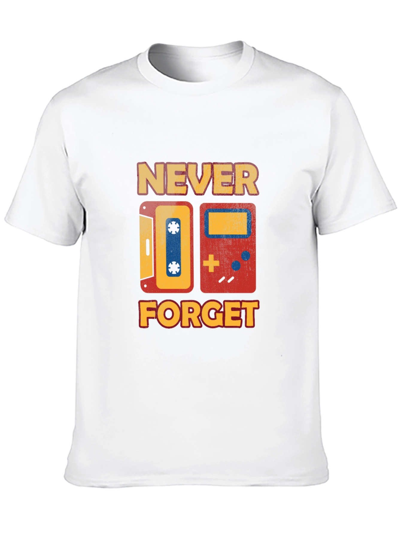 Retro Never Forget Graphic T-Shirt