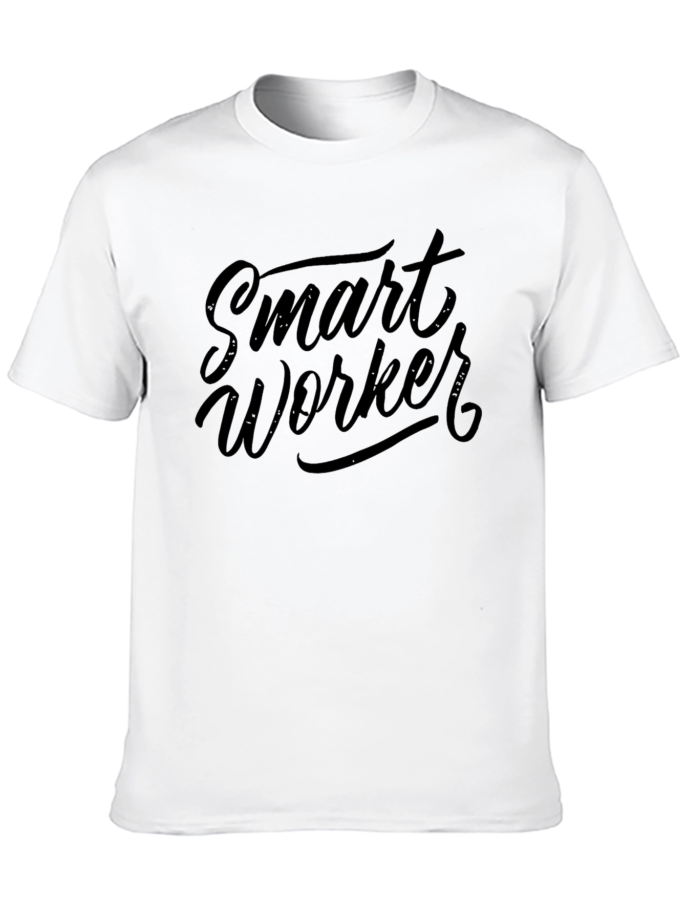 Smart Worker Graphic Tee - Black