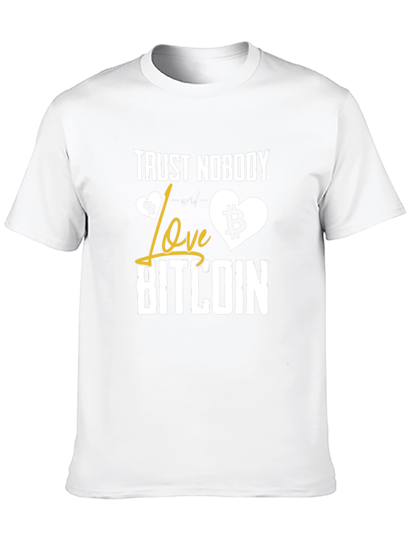 Trust Nobody Love Bitcoin T-Shirt