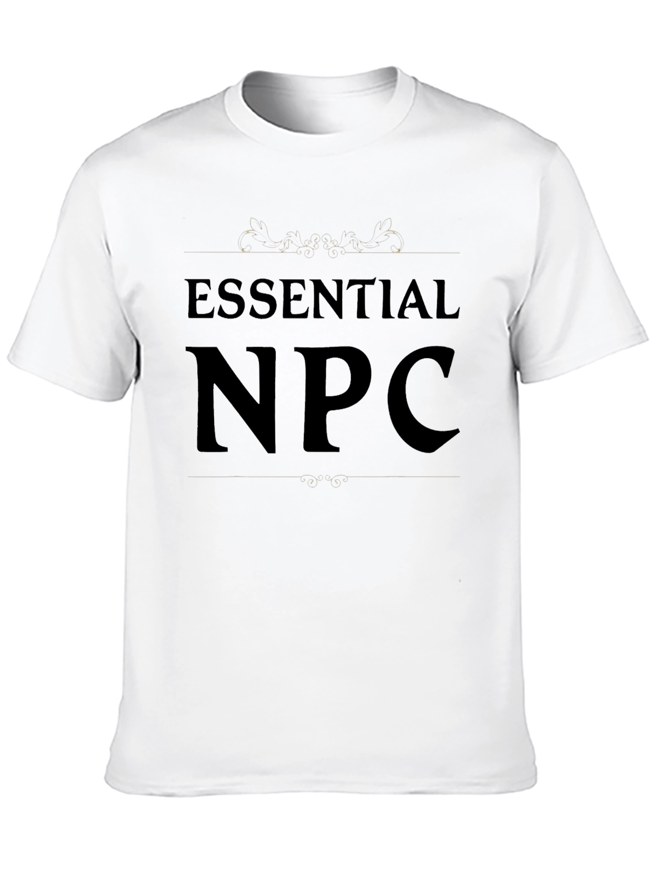 Essential NPC Black Graphic Tee