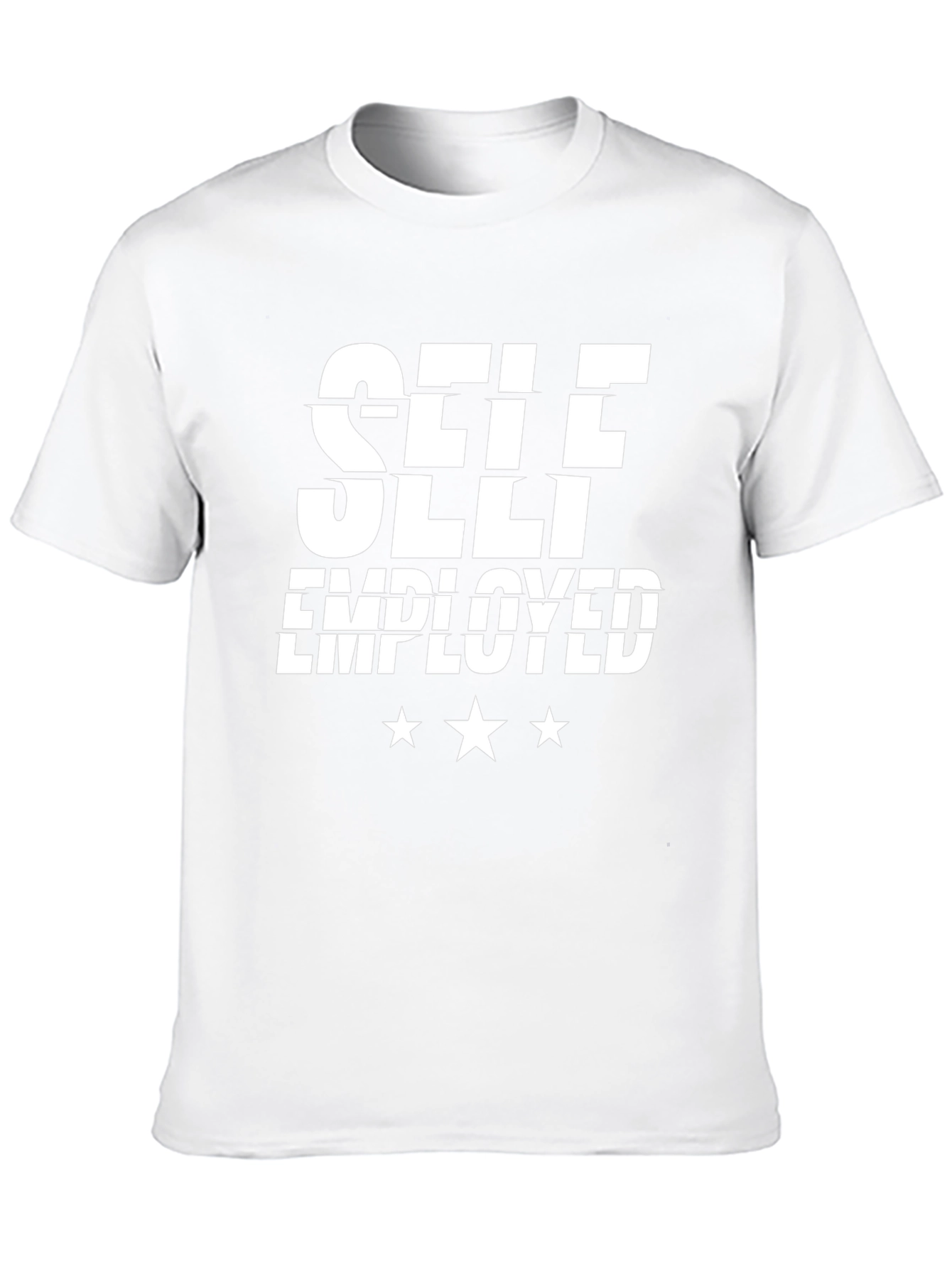 Self Employed Black Graphic Tee