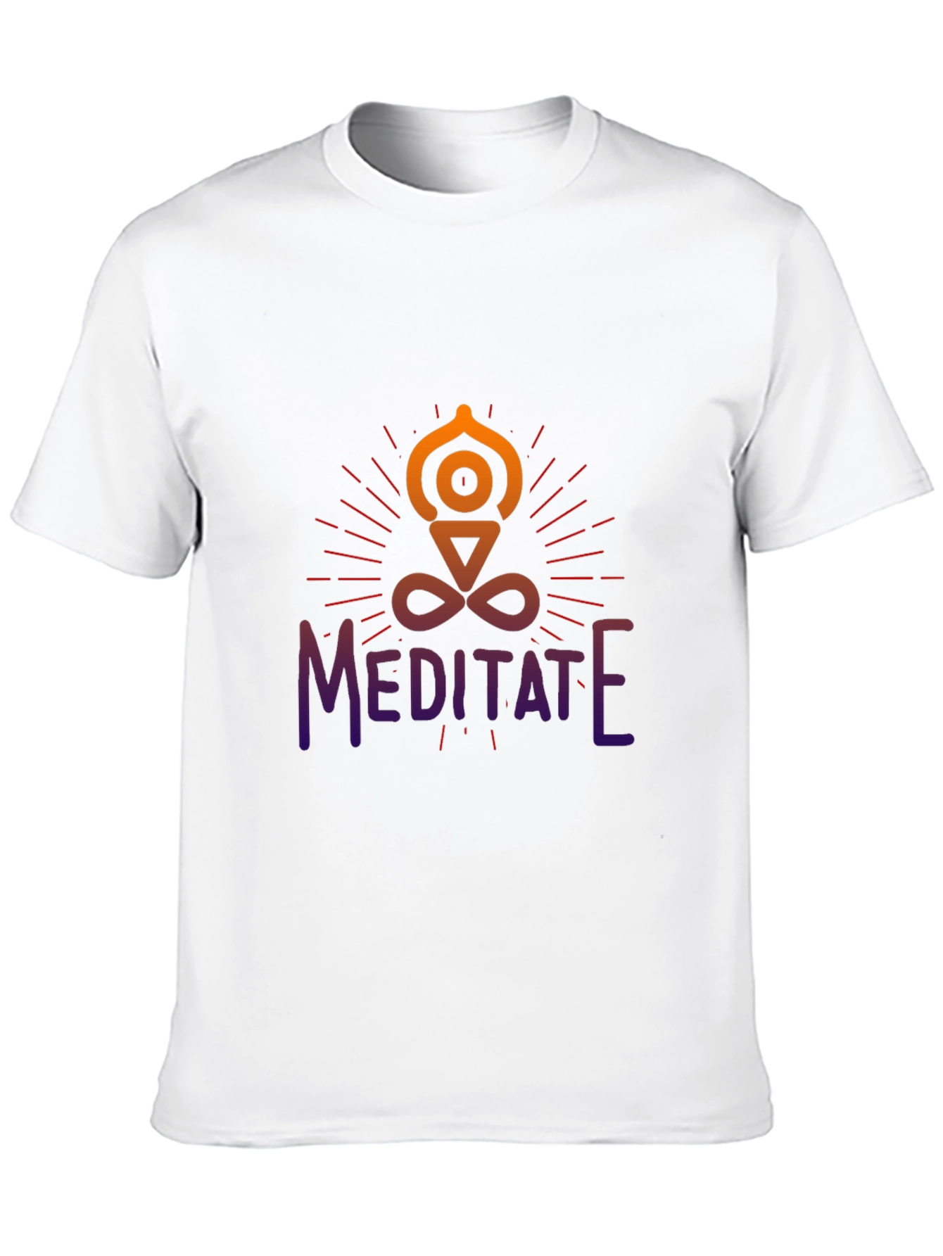 Meditate Graphic Tee - Spiritual Yoga Shirt