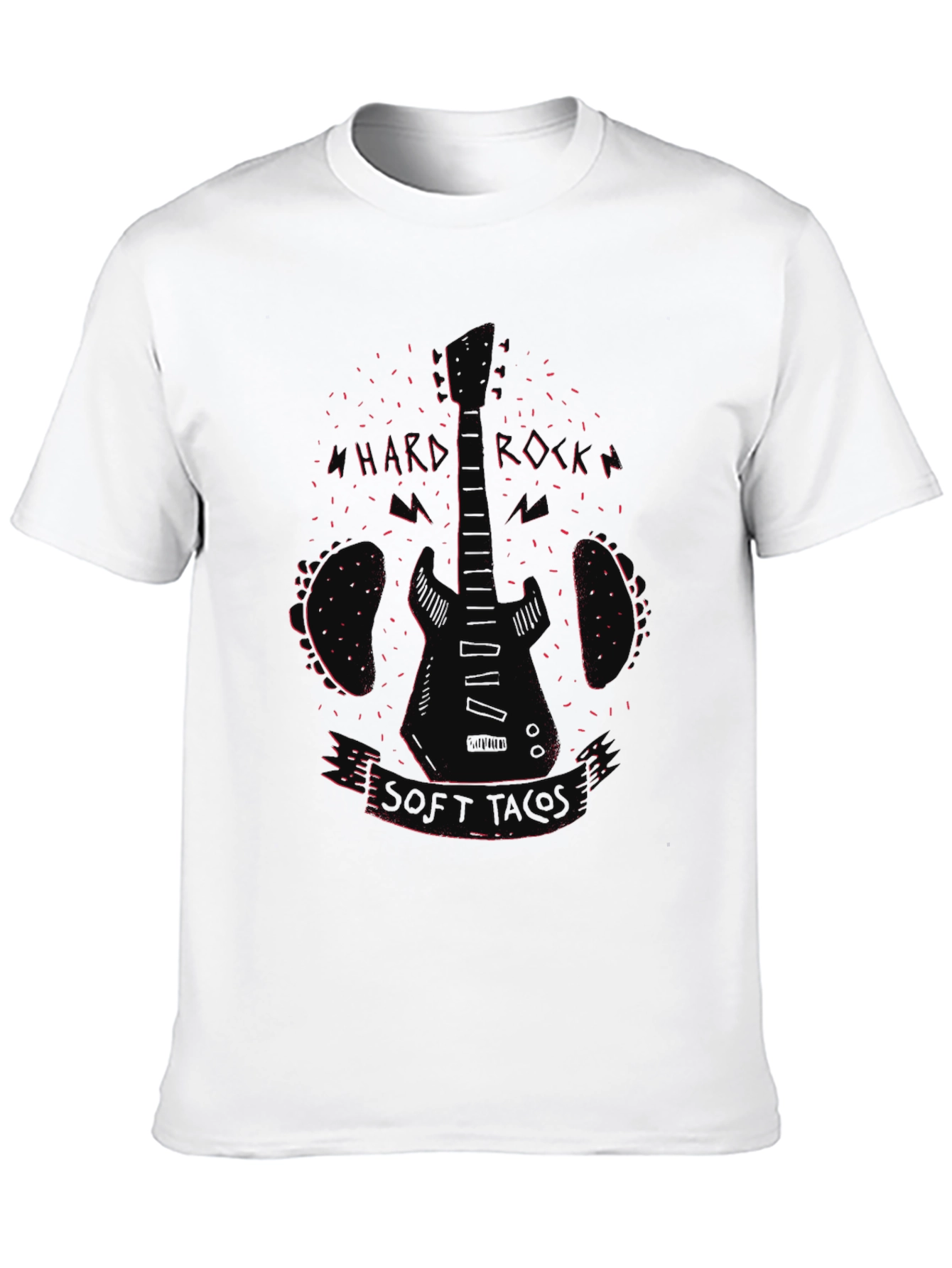 Hard Rocker Soft Touch Black Graphic Tee