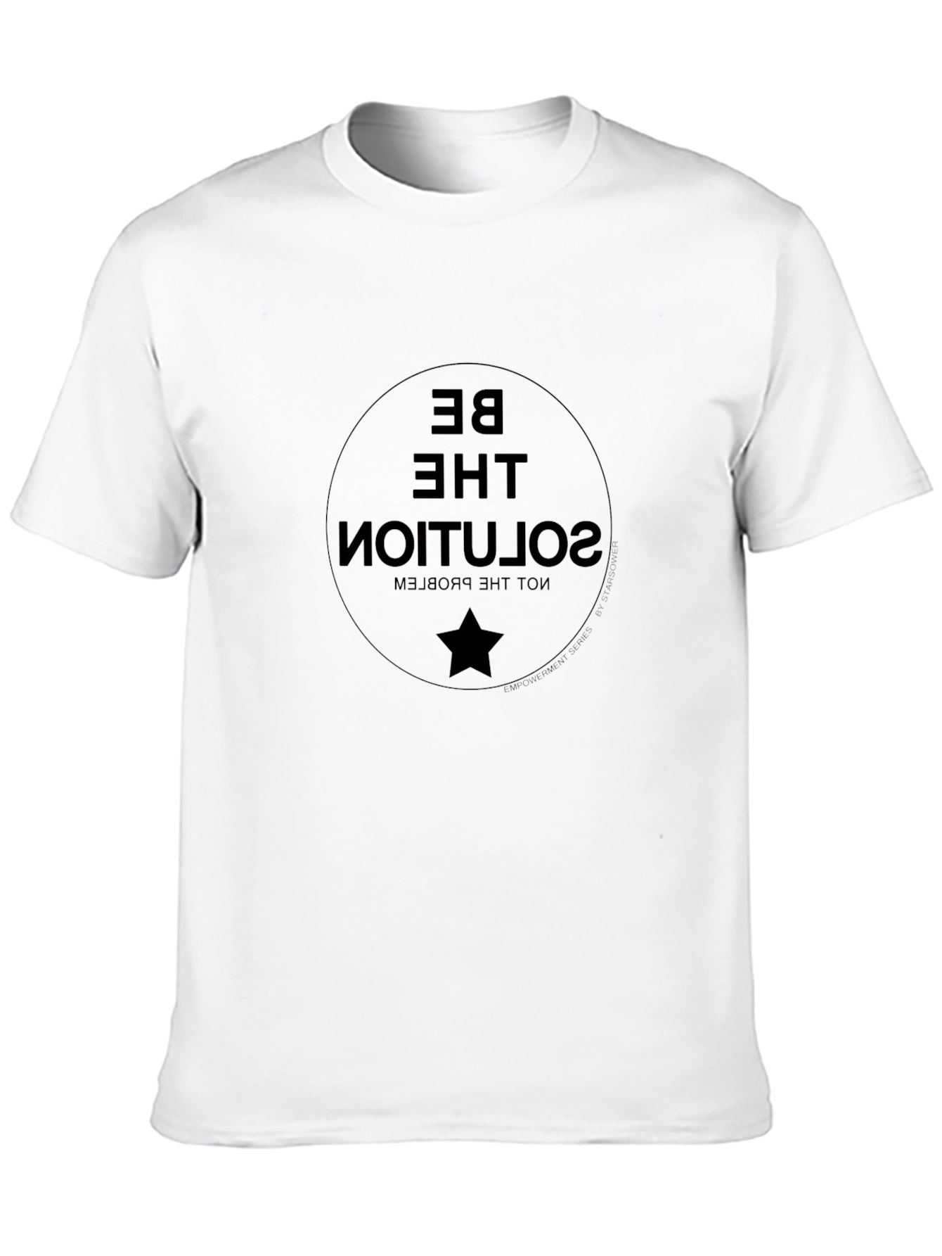 Be The Solution Graphic Tee - Black