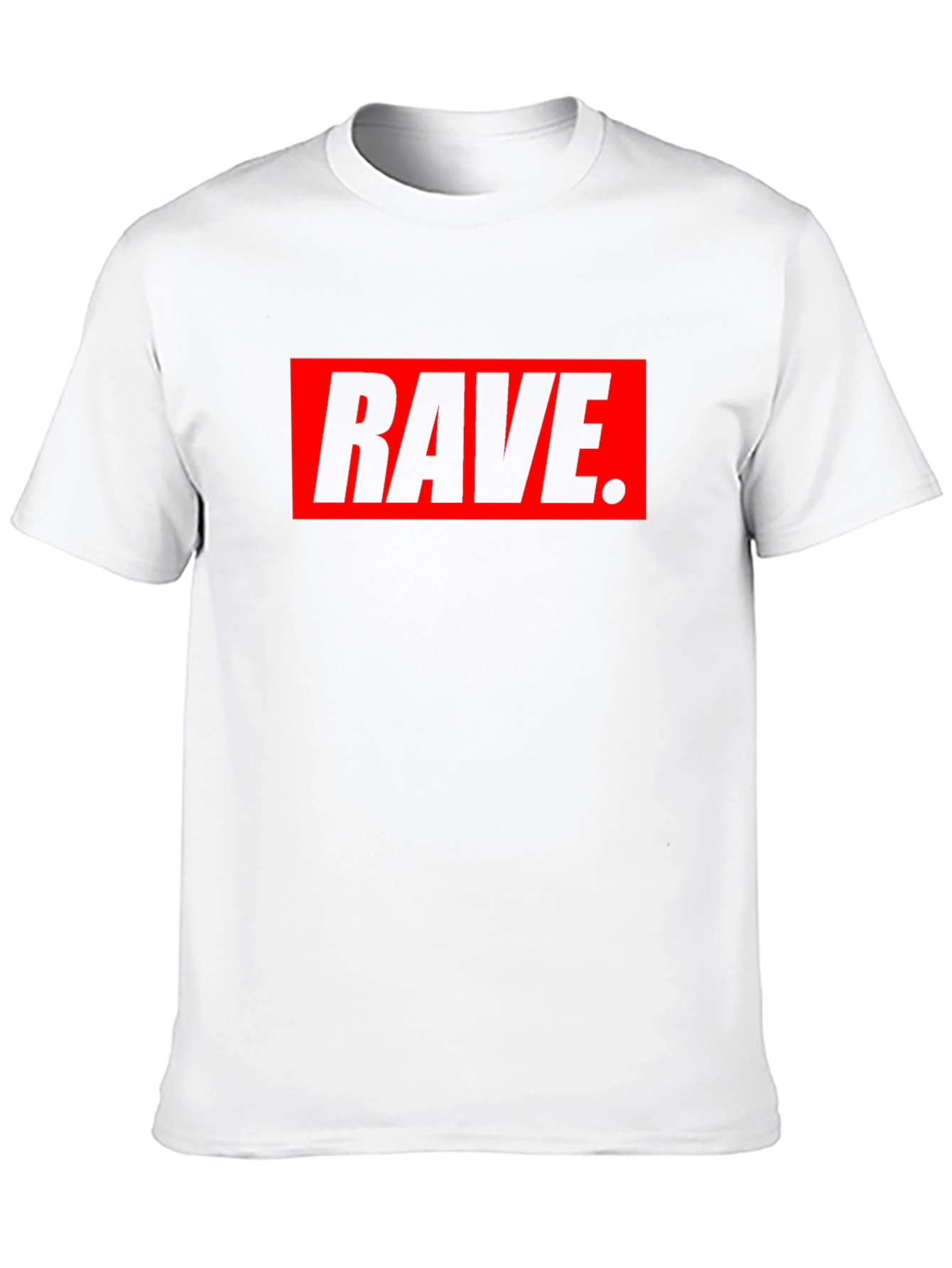 Rave Graphic Tee - Bold Party Shirt