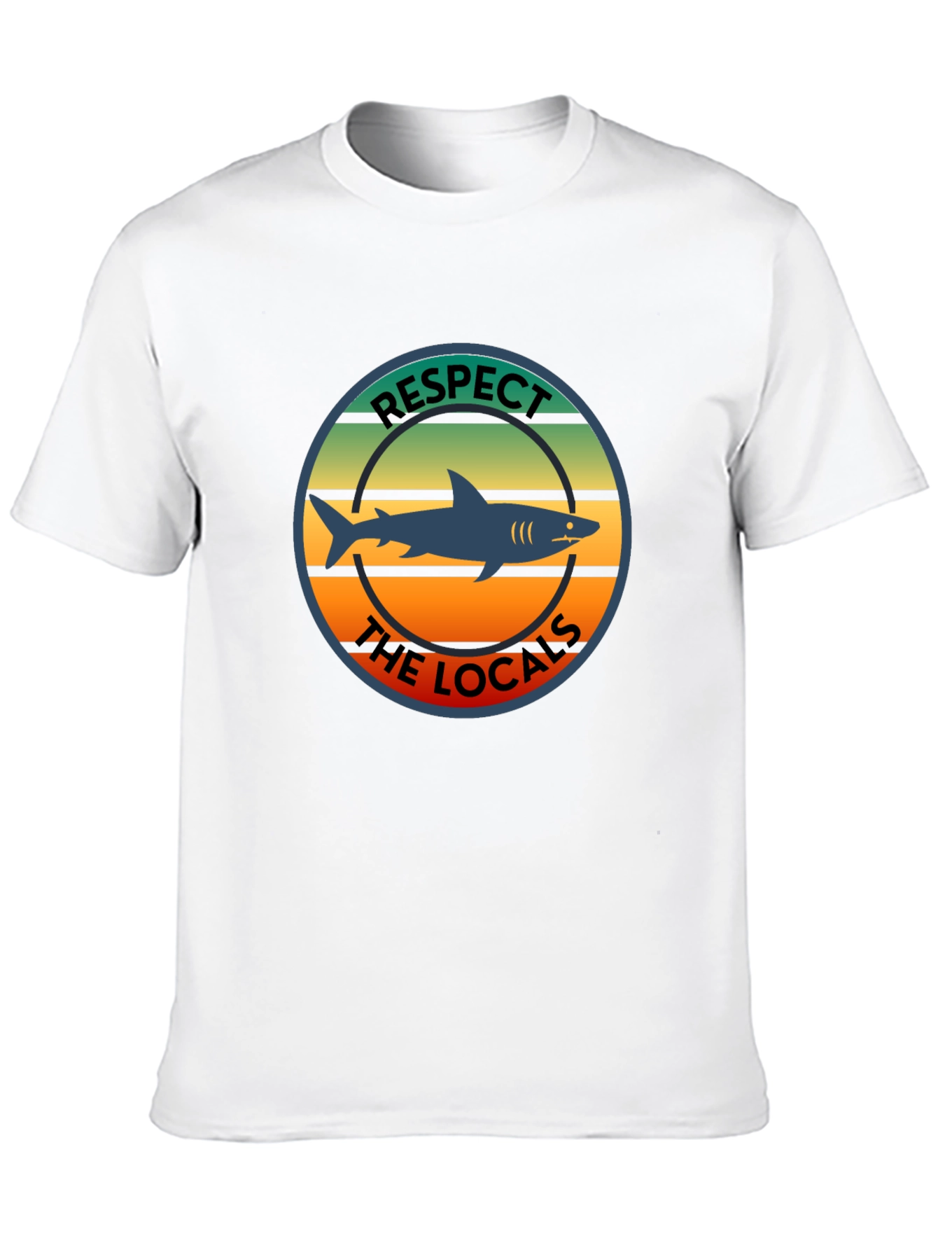 Respect The Locals Shark T-Shirt