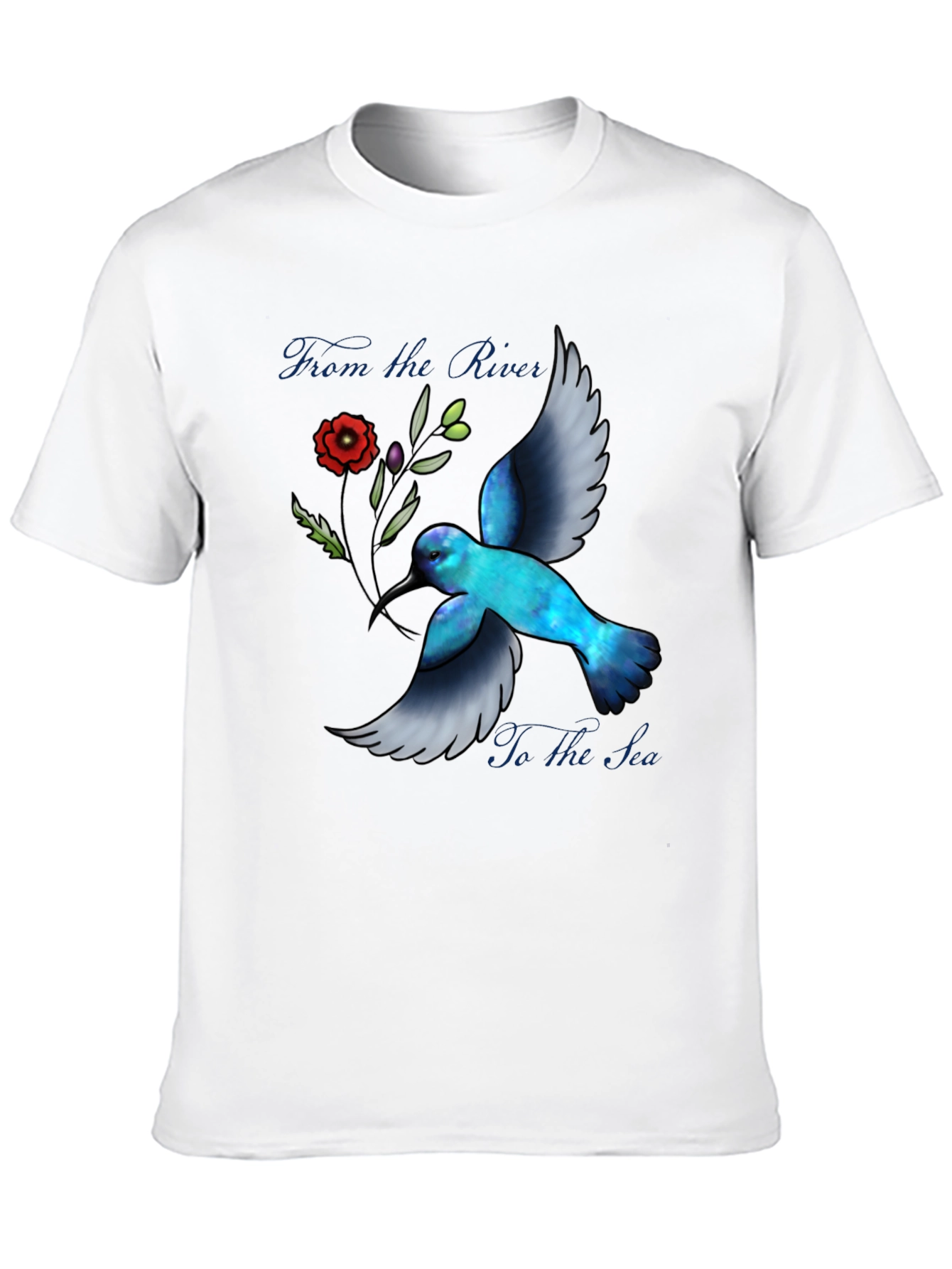 Hummingbird River to Sea Graphic T-Shirt