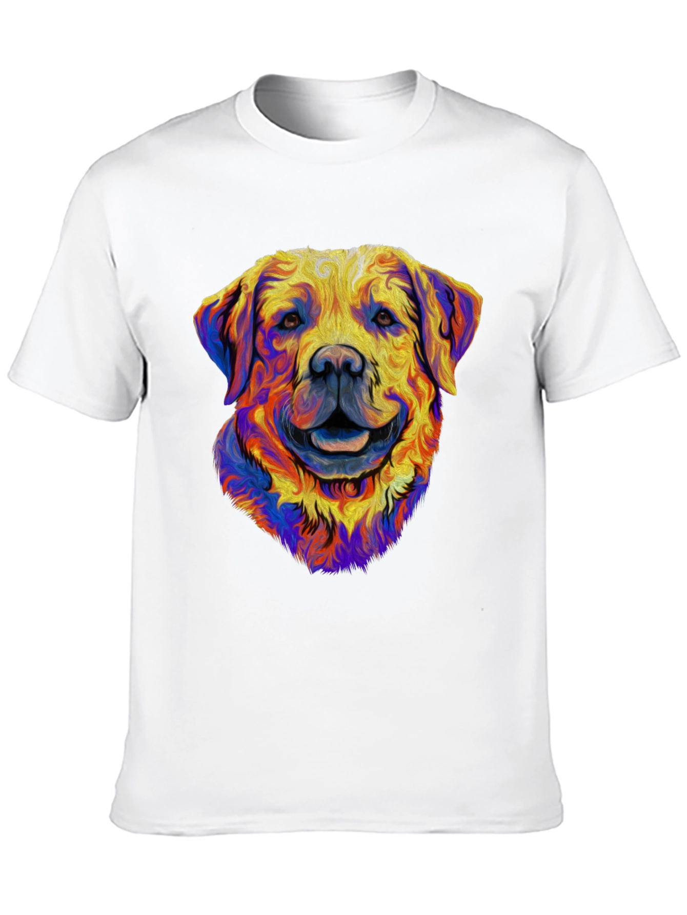 Dog Portrait Graphic T-Shirt