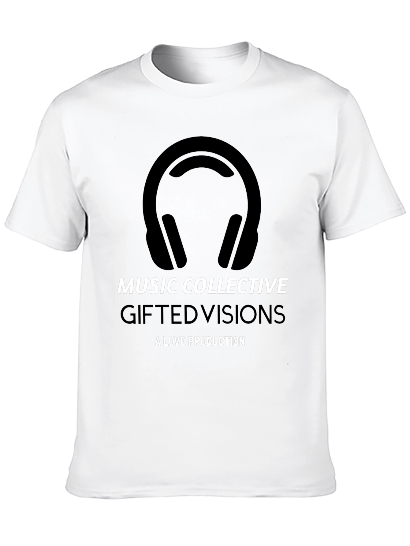 Music Collective Graphic Black Tee