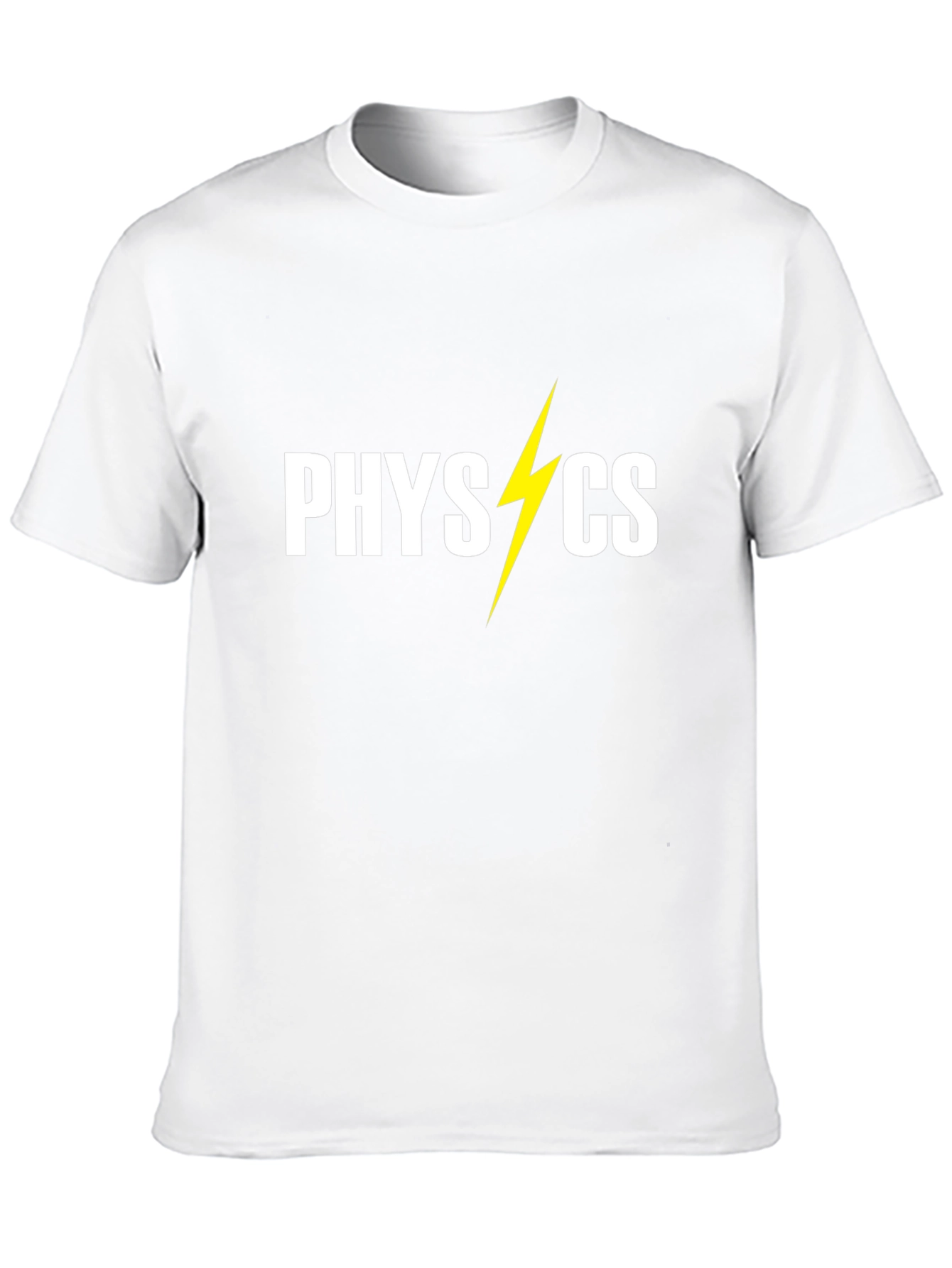 Physics Lightning Bolt Graphic Tee - Science T-Shirt