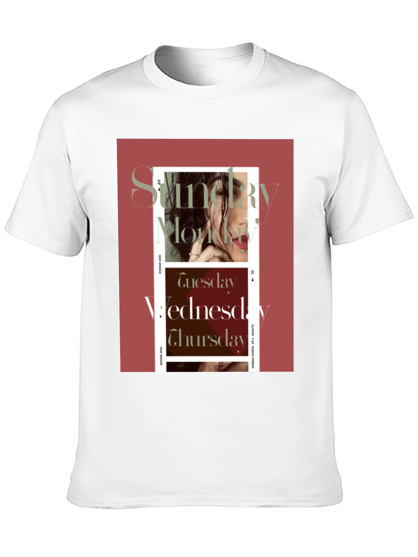 Retro Days of the Week Graphic Tee