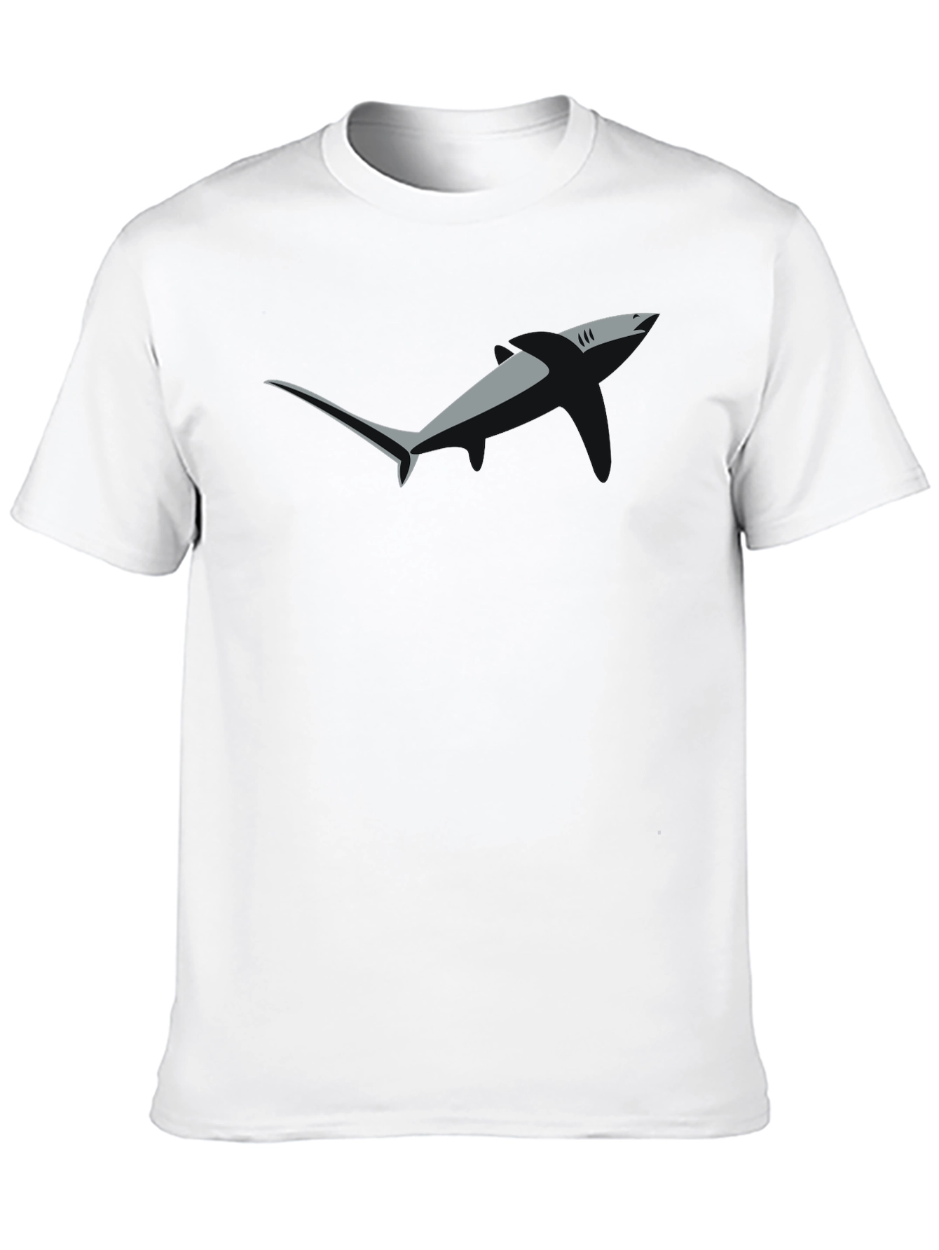 Shark Fin Graphic Tee - Modern Menswear