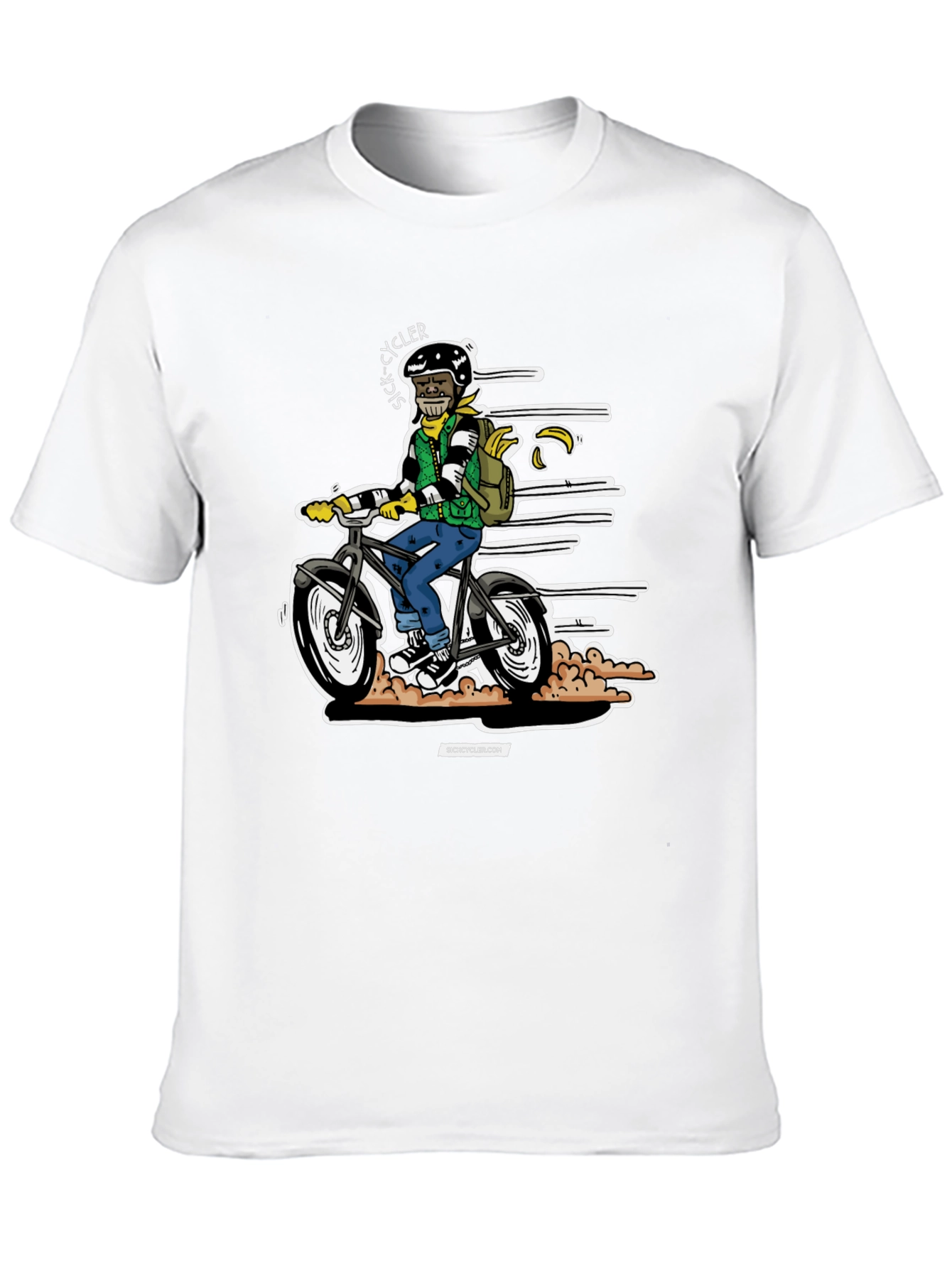 Sick Cycler Black Graphic Tee