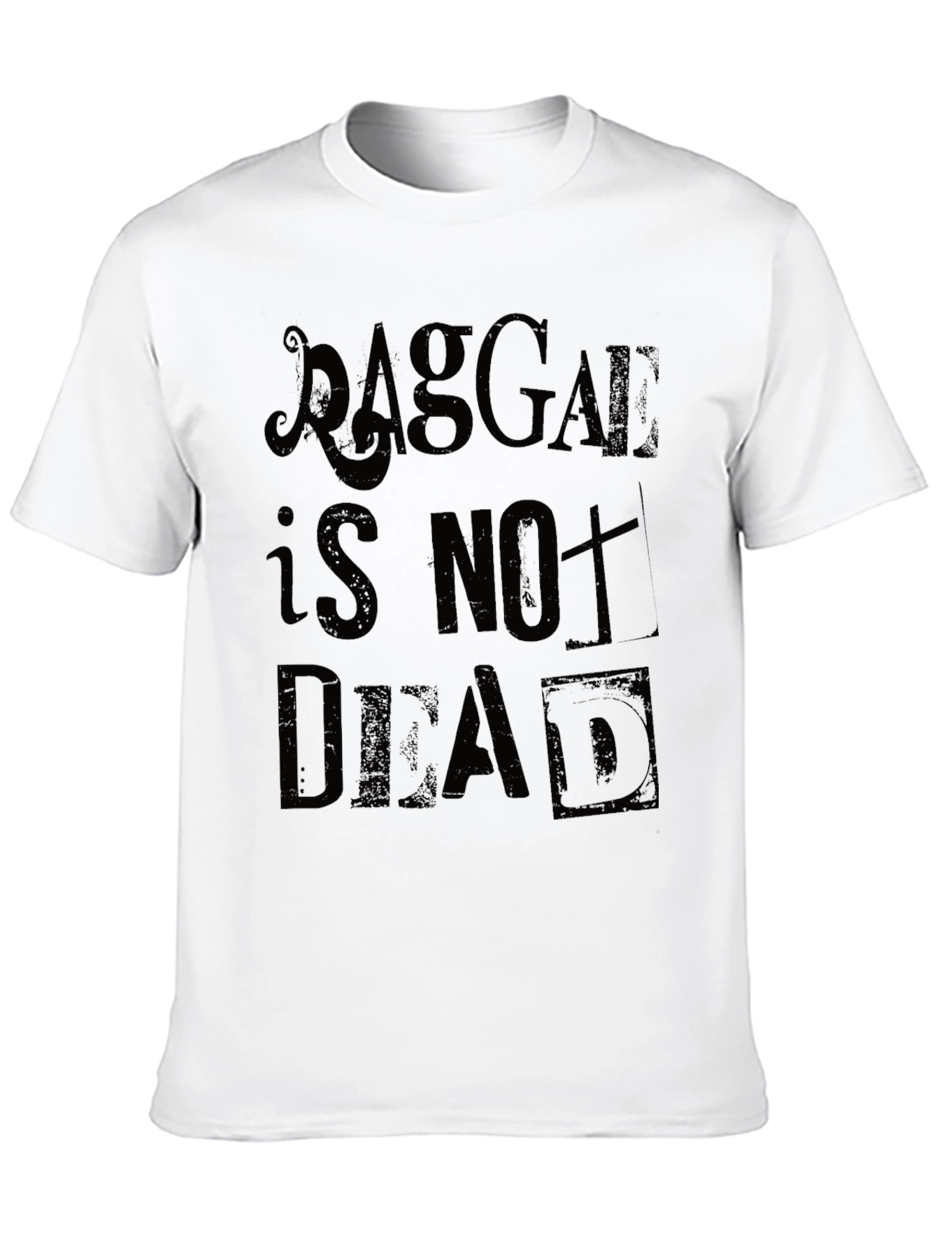 Ragga is Not Dead Black T-Shirt