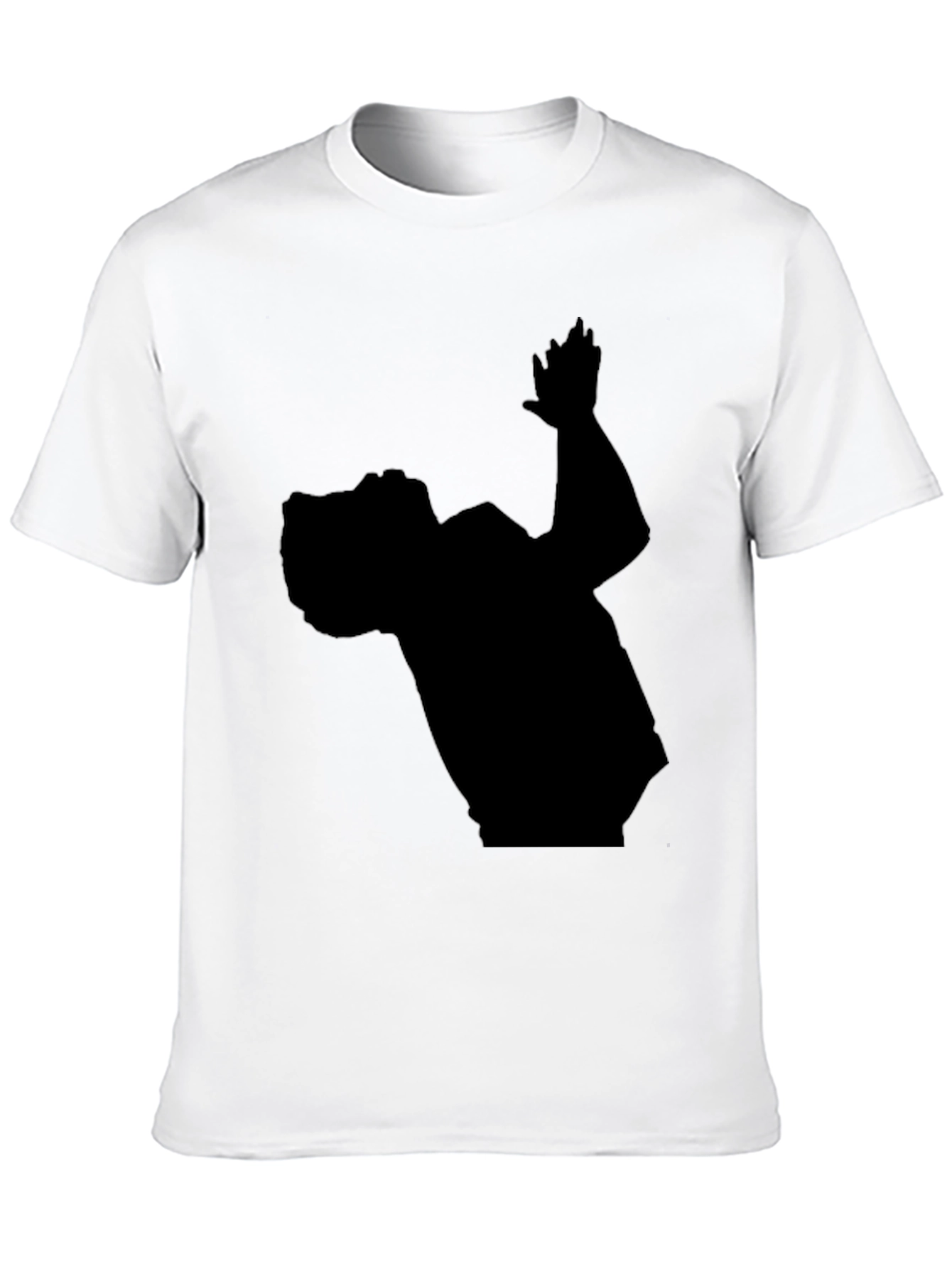 Silhouette Graphic Tee - Mens Black T-Shirt