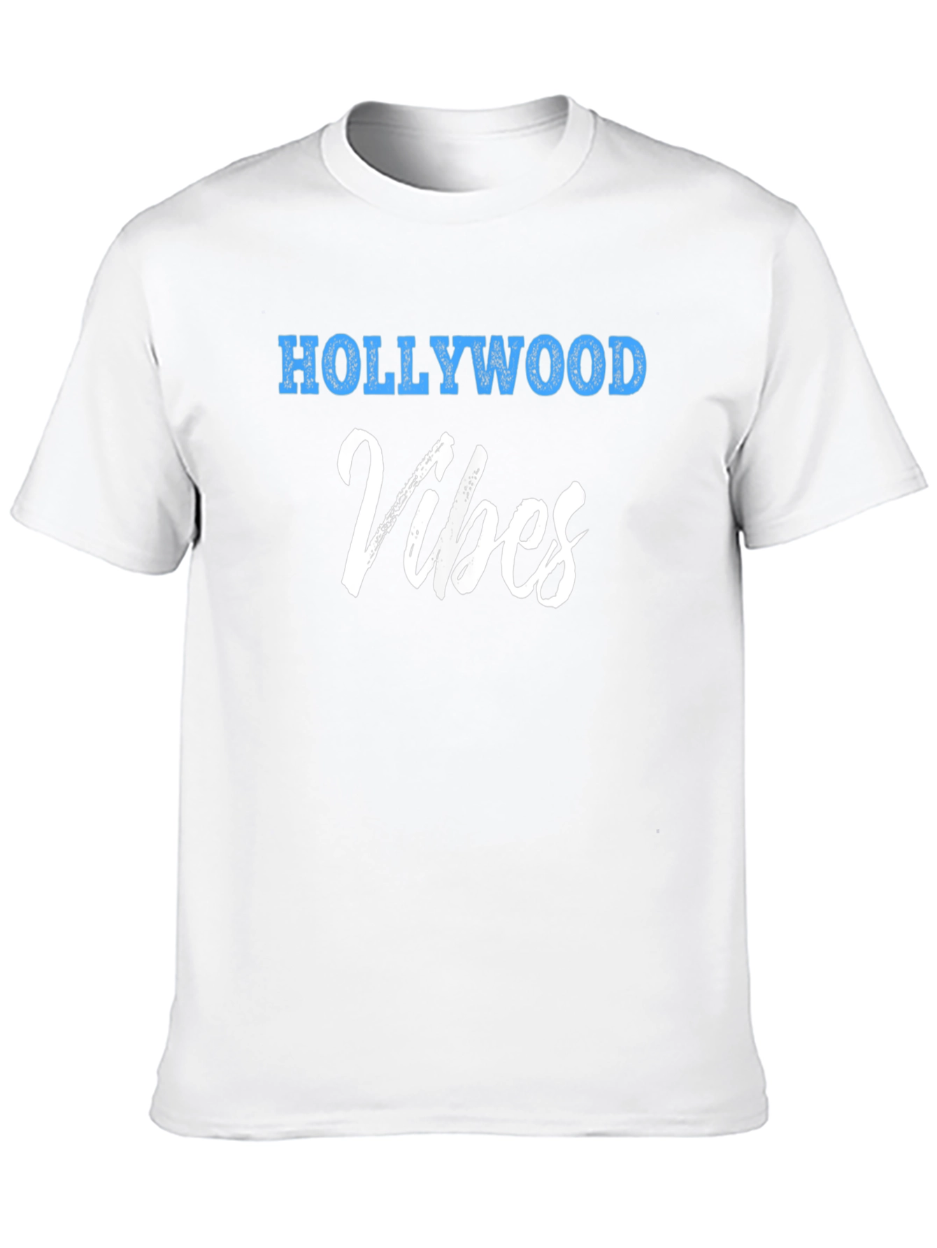 Hollywood Vibes Black Graphic Tee