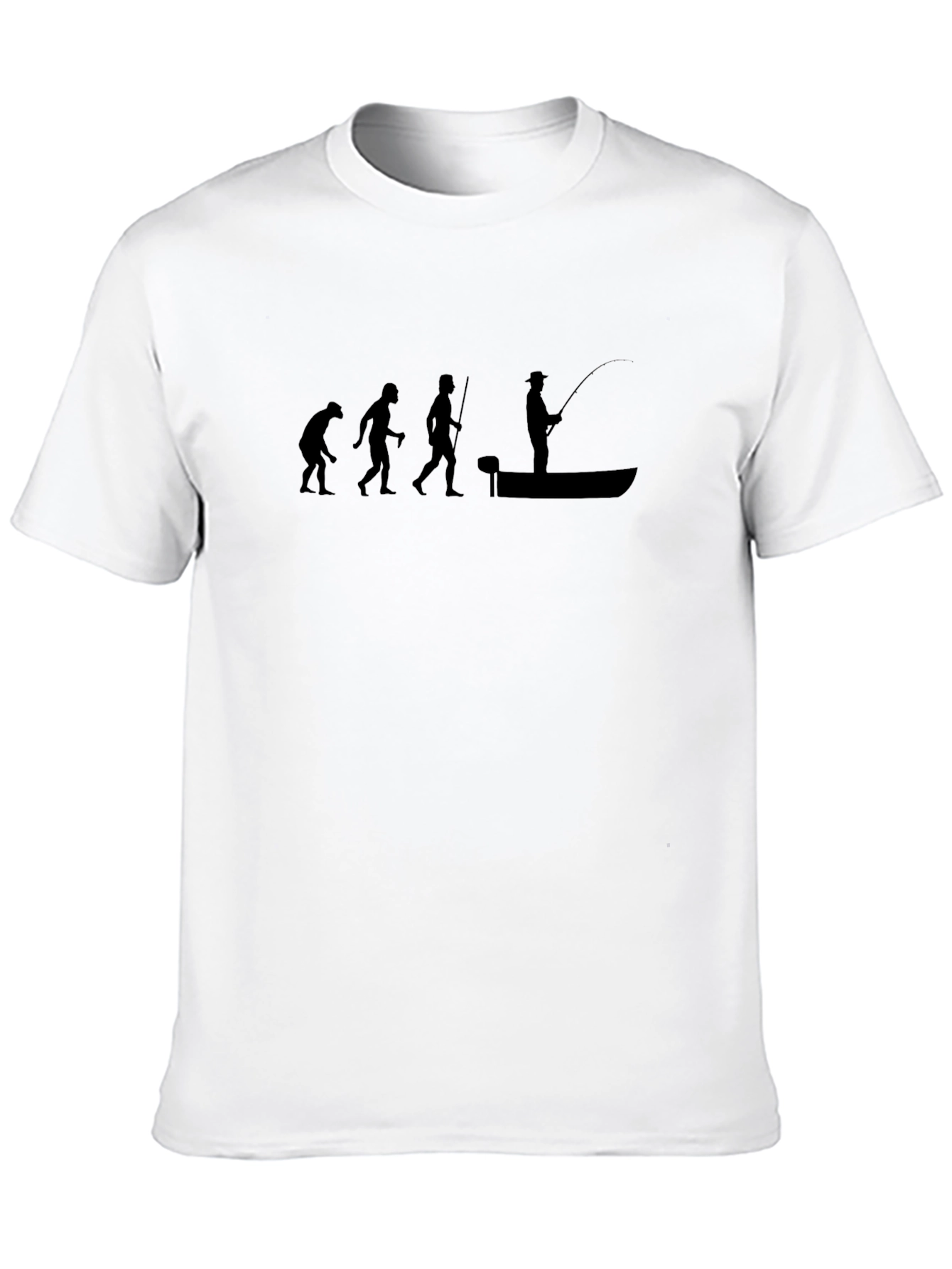 Fishing Evolution T-Shirt - Angler Humor Tee