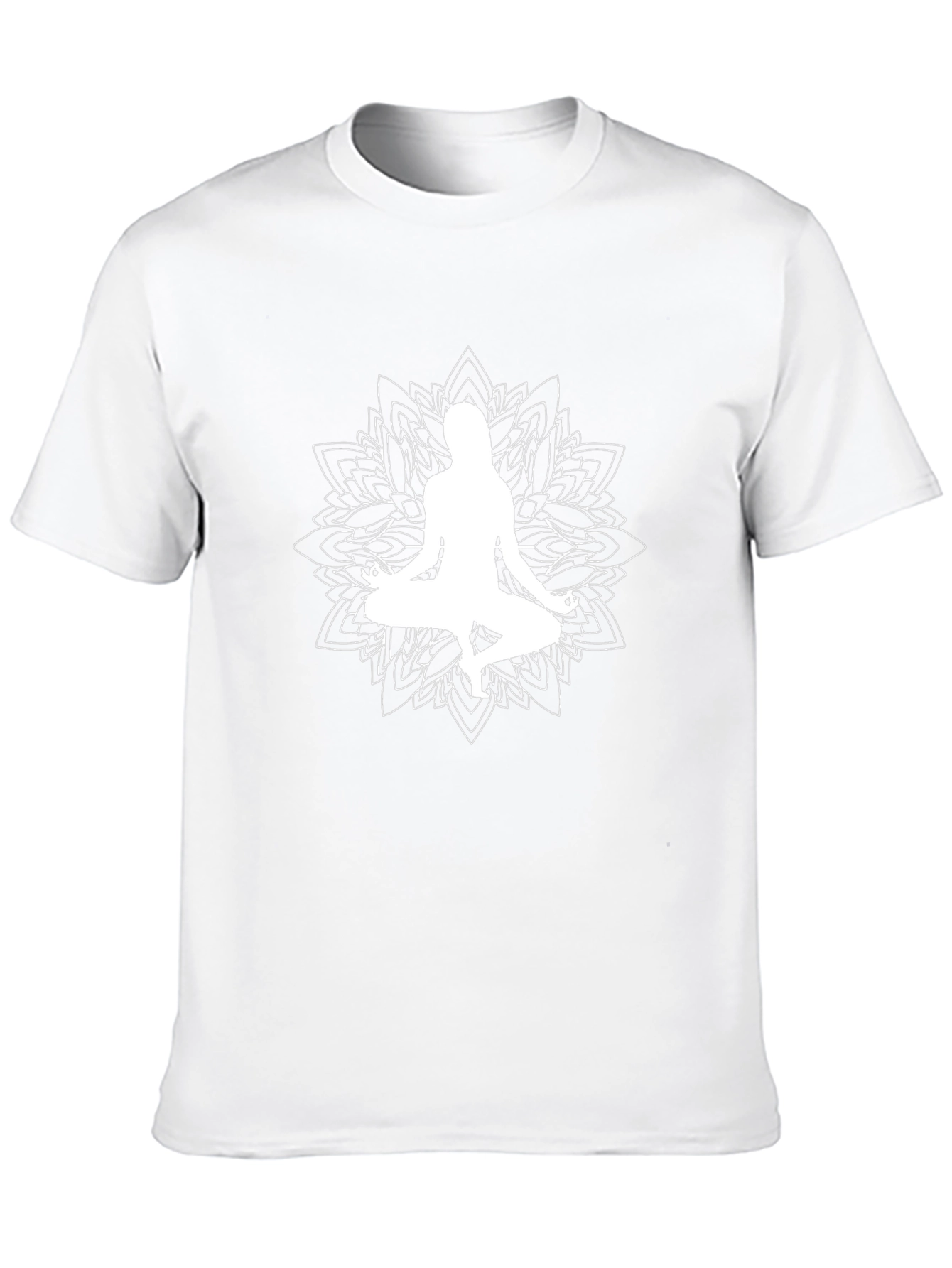 Yoga Mandala Graphic Tee - Meditate in Style