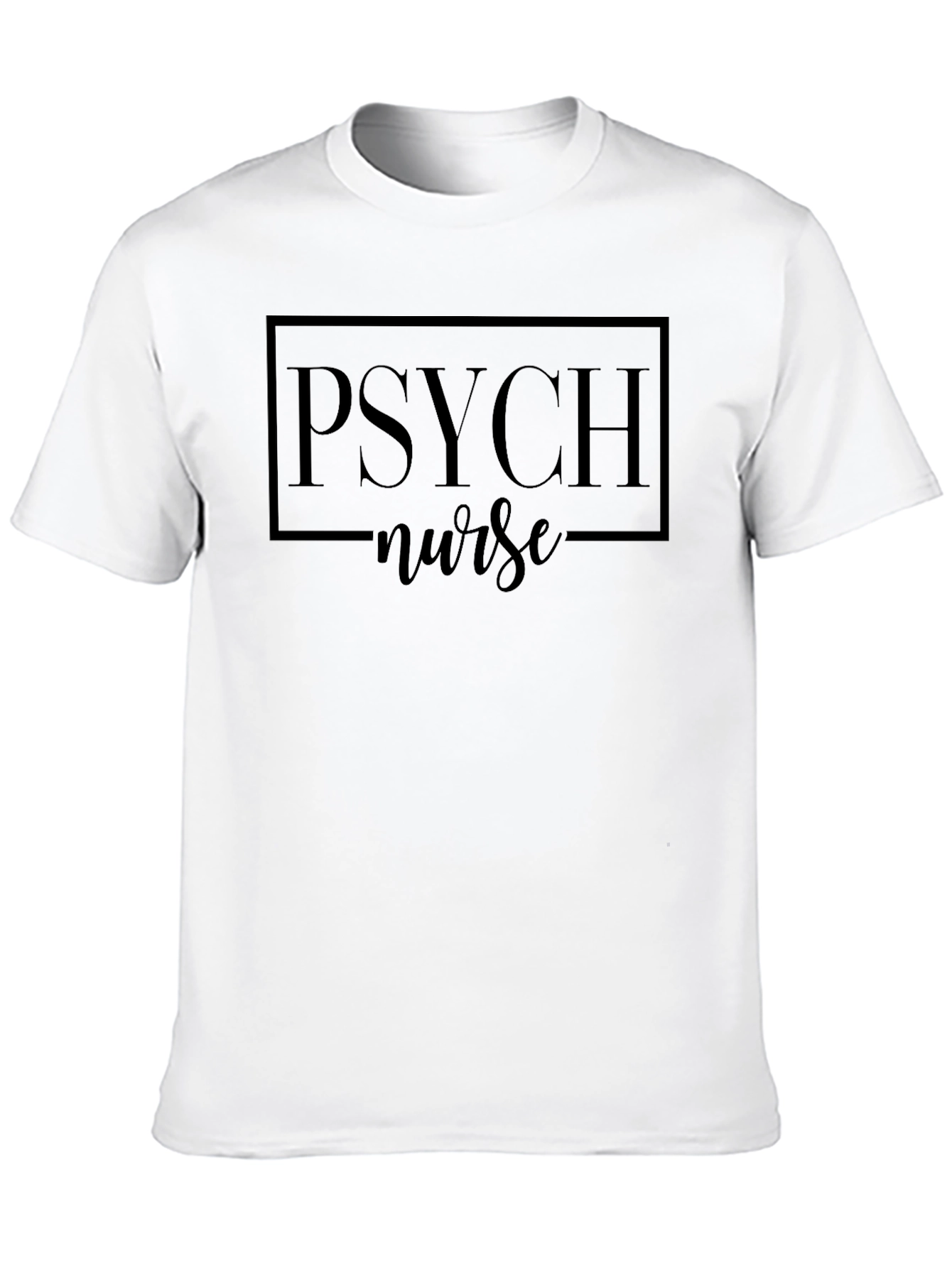 Psych Nurse Black T-Shirt