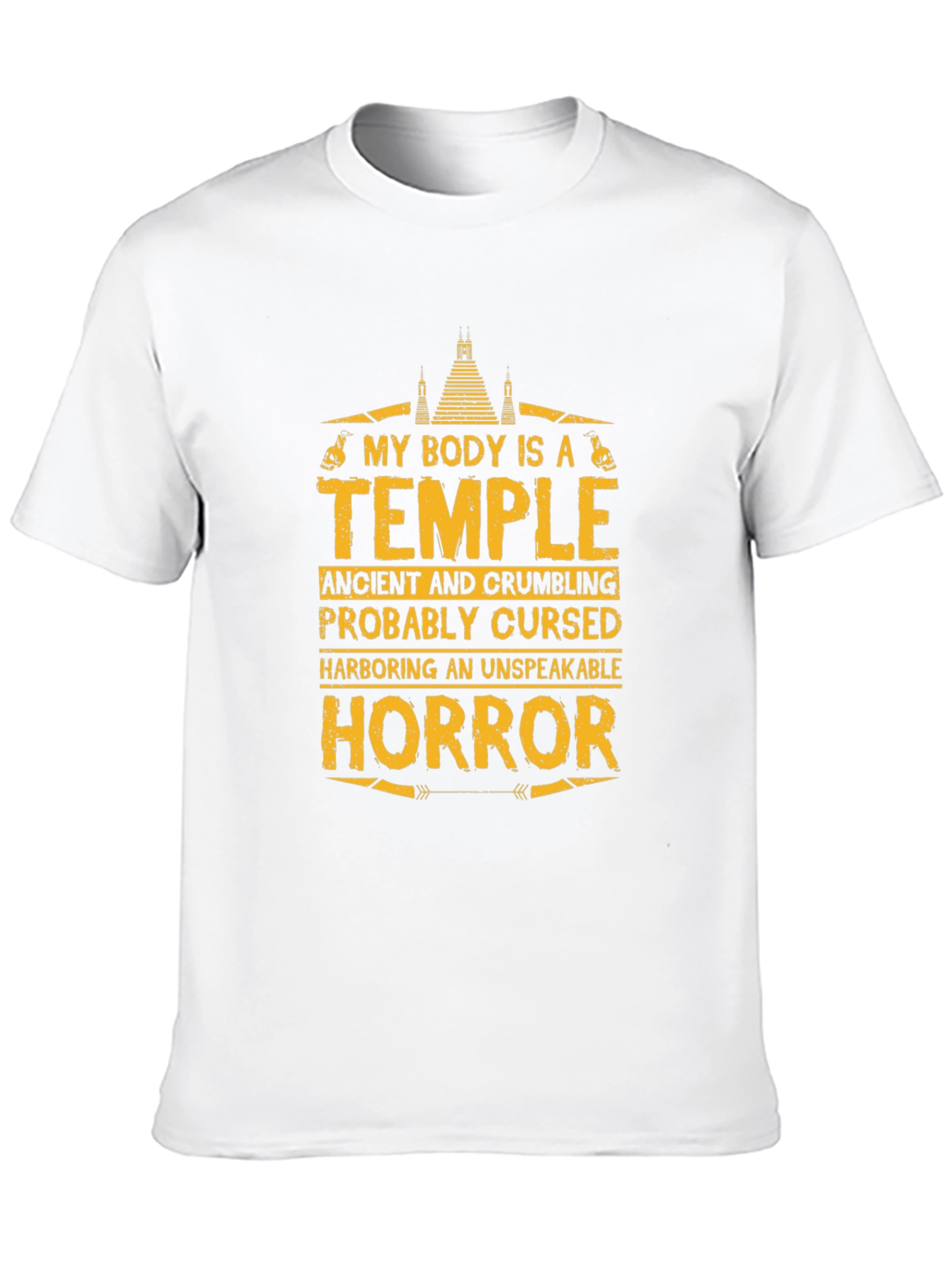 My Body is a Temple Graphic T-Shirt