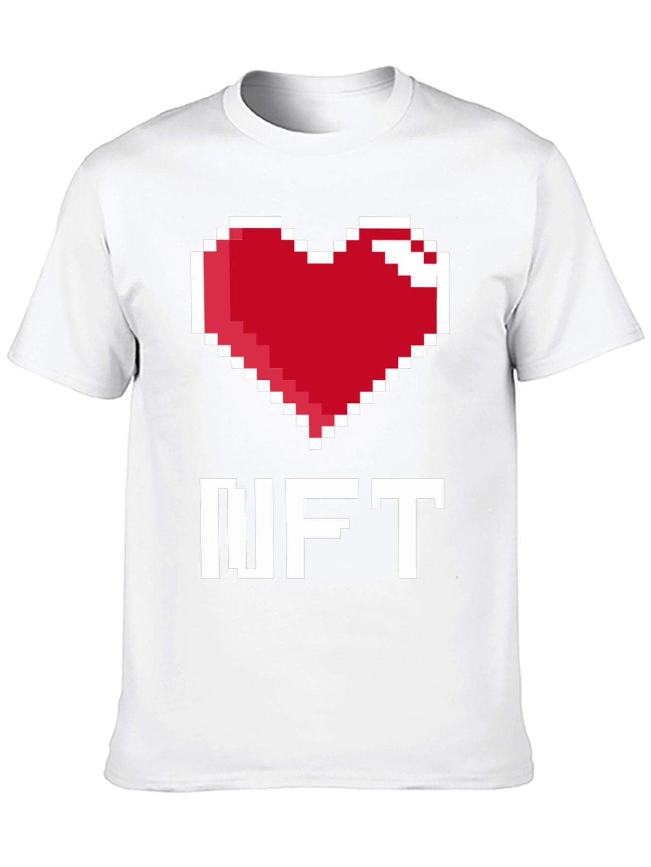 I Heart NFT - Pixel Art T-Shirt