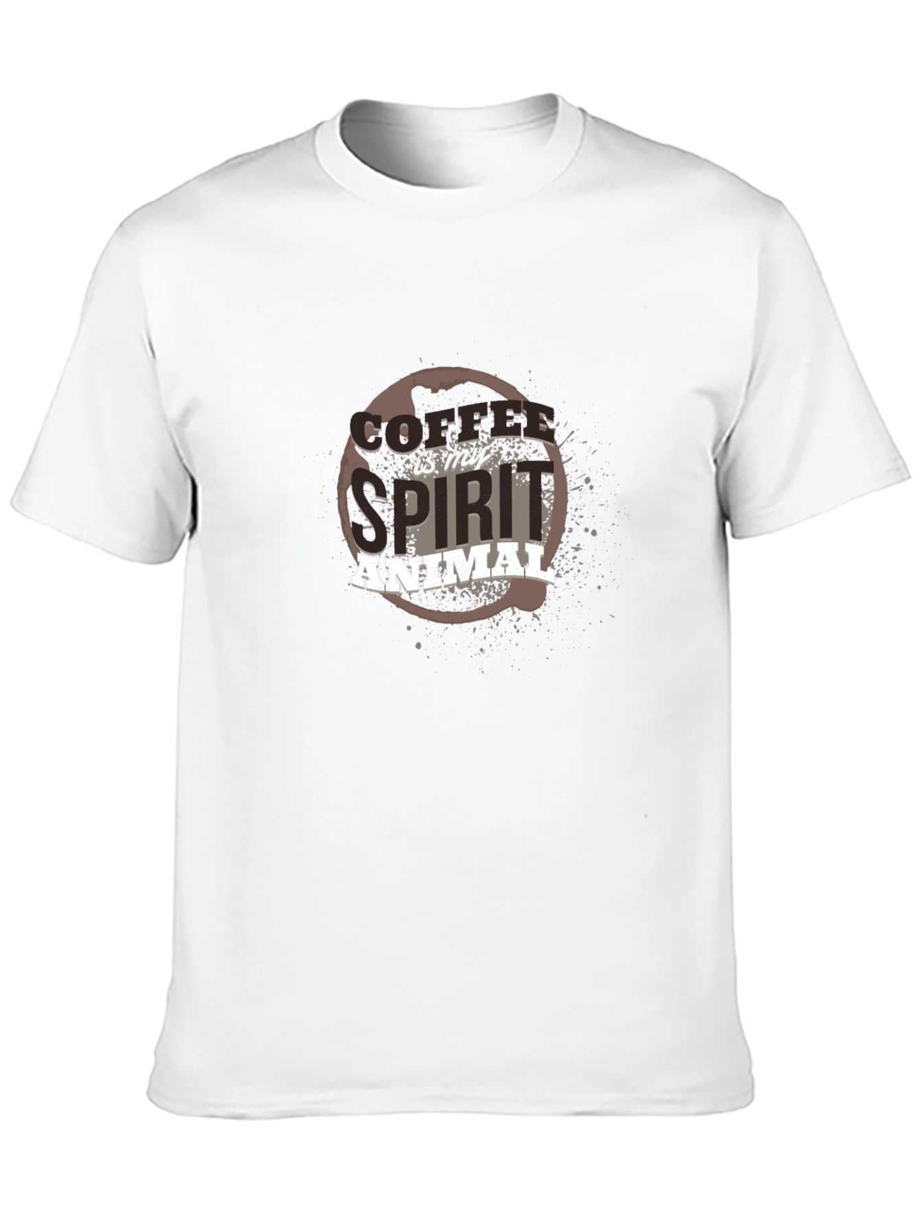 Coffee Is My Spirit Animal Graphic T-Shirt