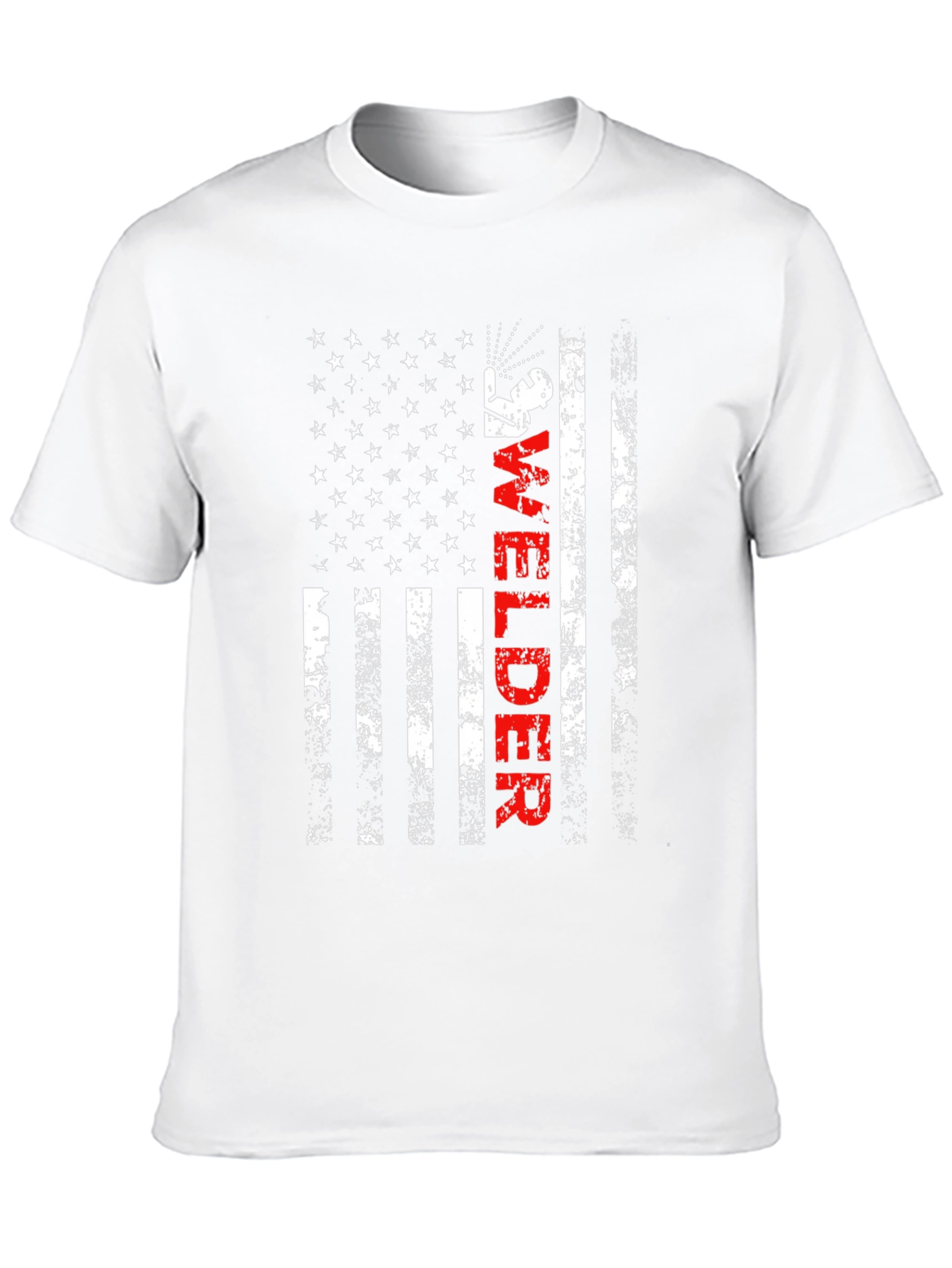 Welder USA Flag Graphic T-Shirt