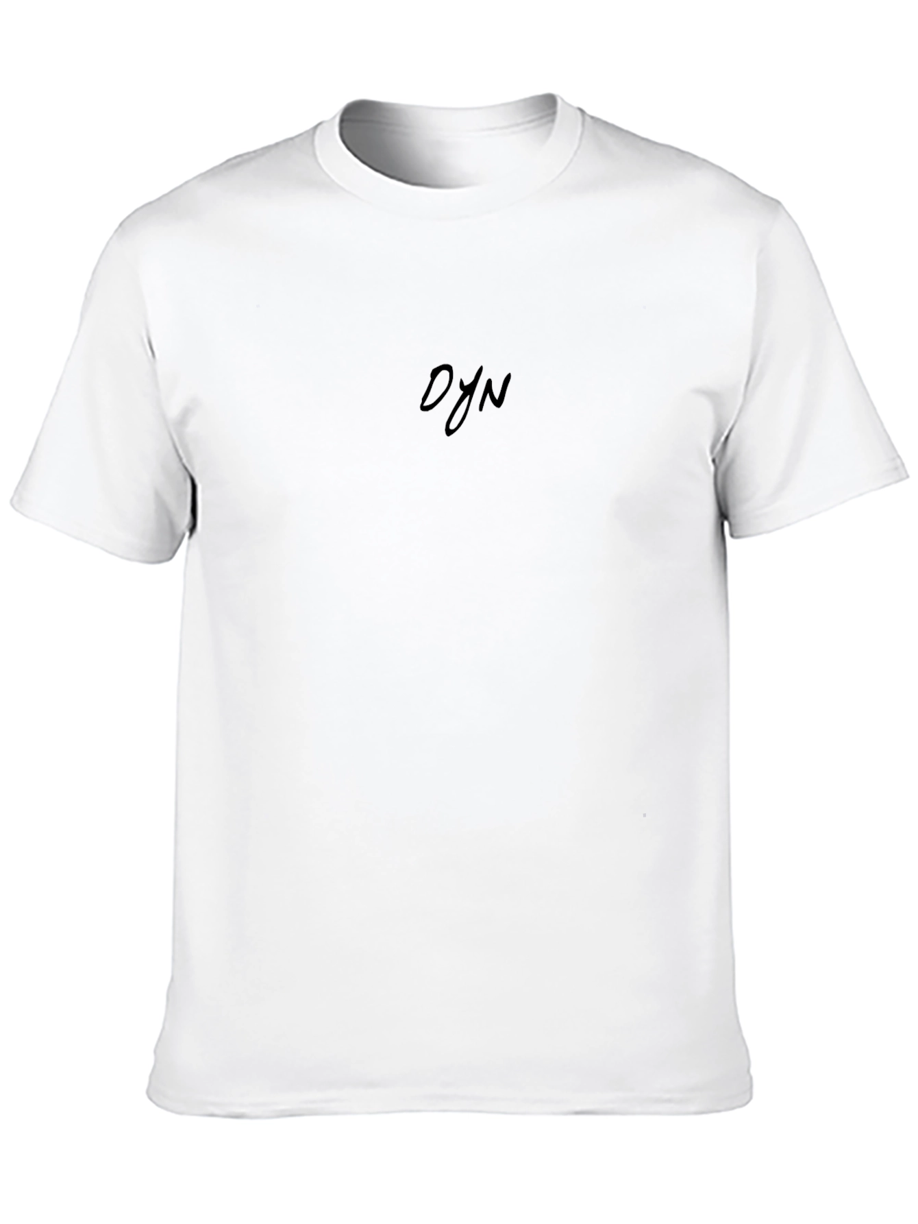 Mens Black Short Sleeve T-Shirt with Graphic