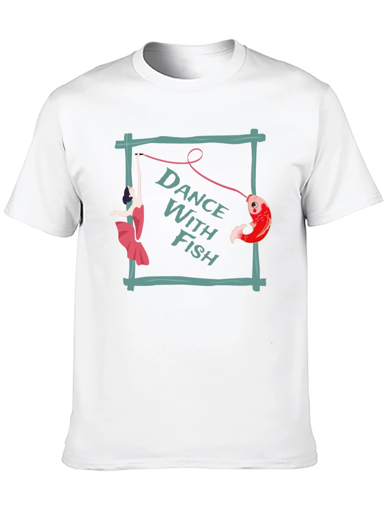 Dance With Fish Graphic Tee