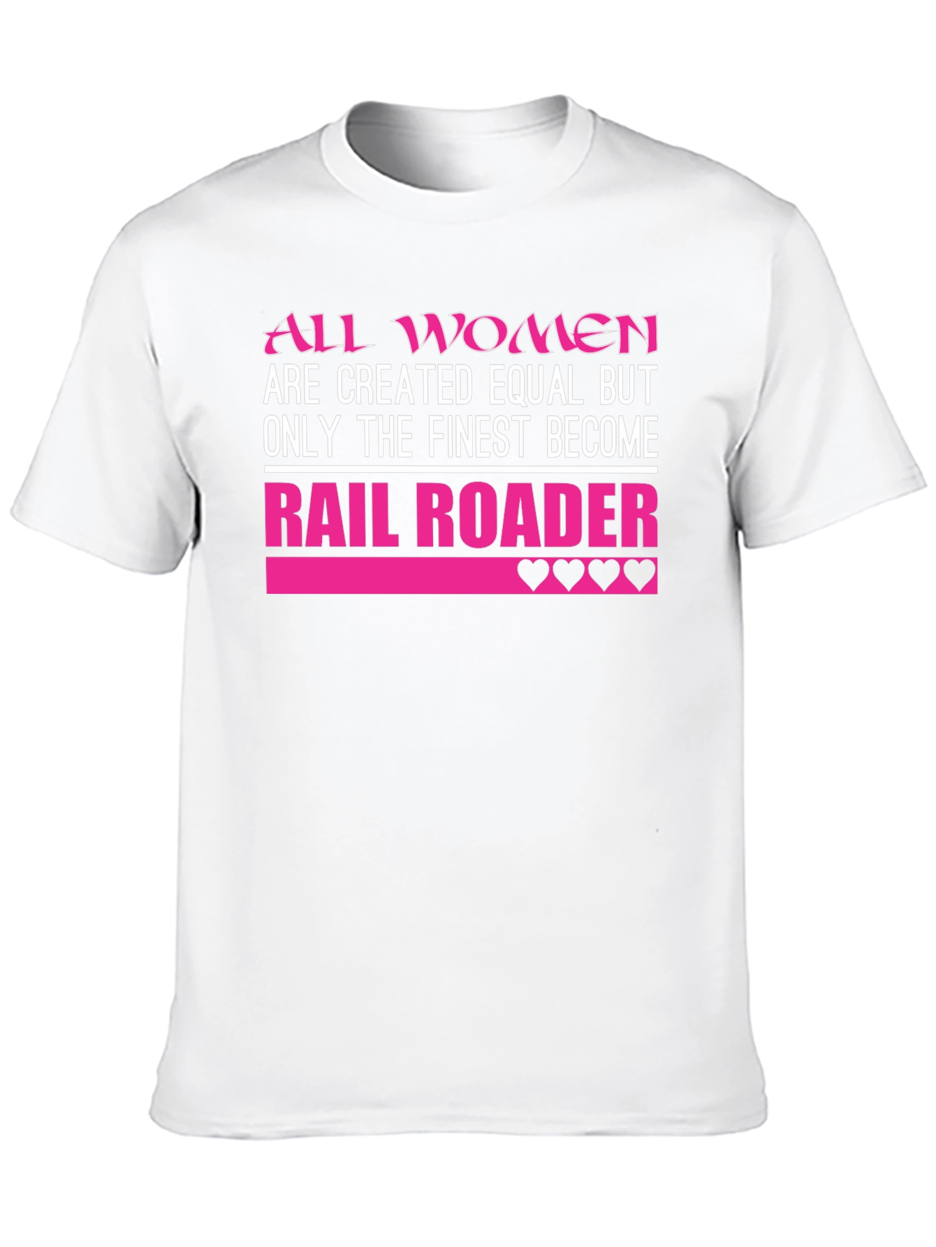 Finest Women Rail Roader Black T-Shirt