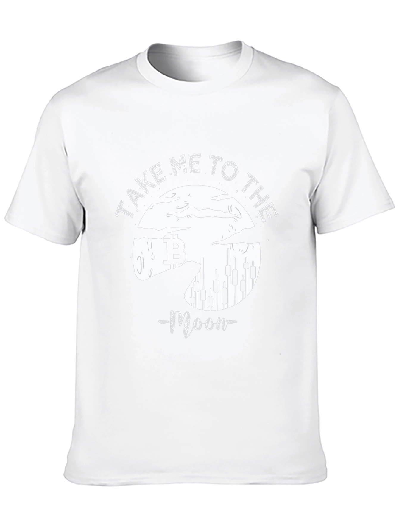 Bitcoin Moon T-Shirt - Crypto Trader Apparel