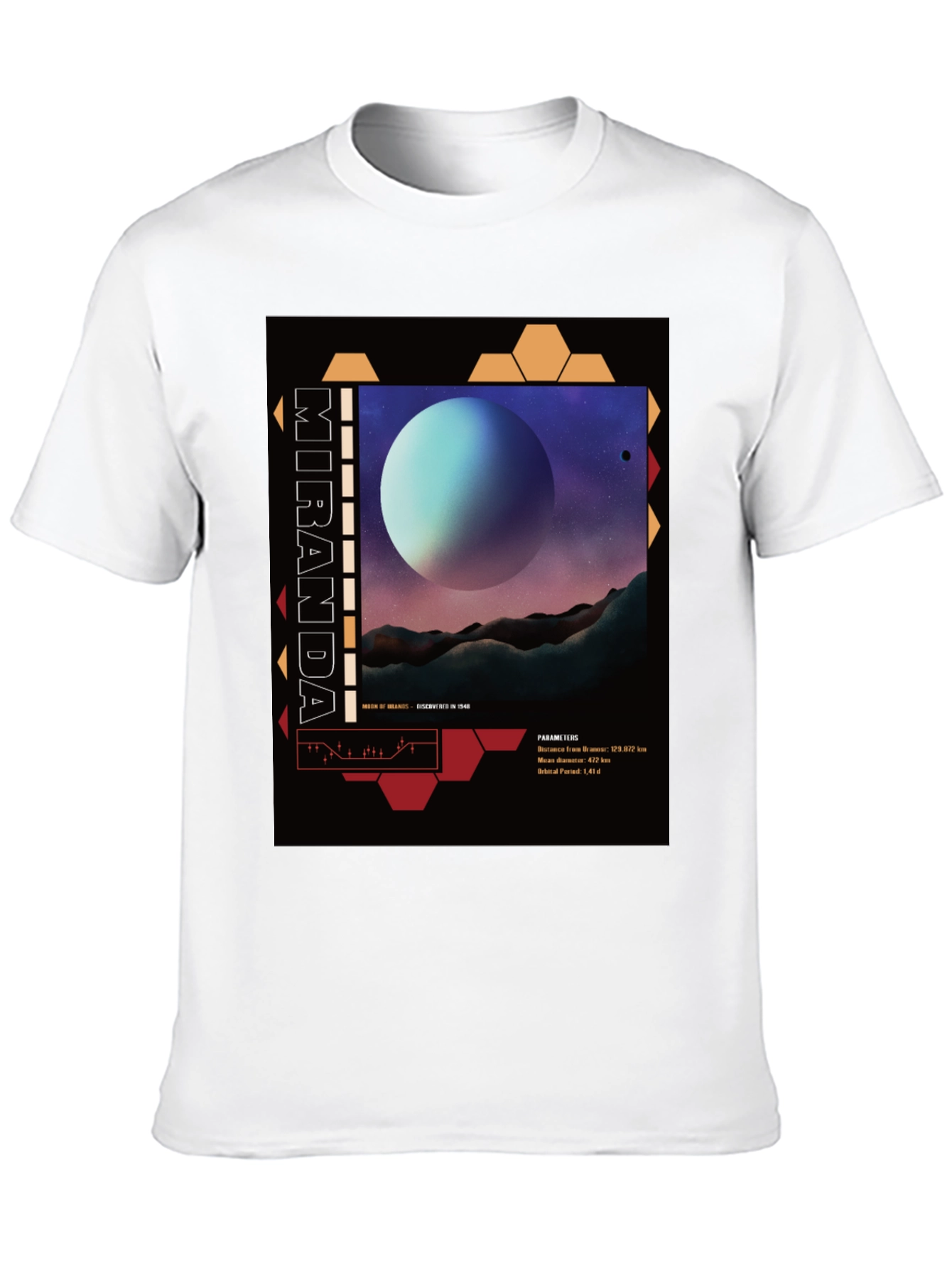 Miranda Graphic T-Shirt - Sci-Fi Inspired Design