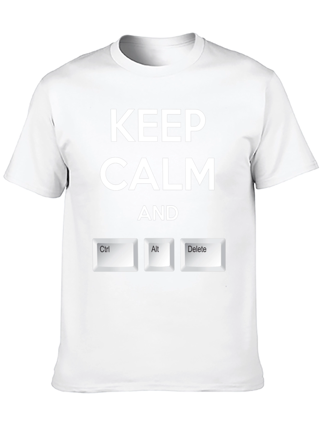 Keep Calm Ctrl Alt Delete T-Shirt