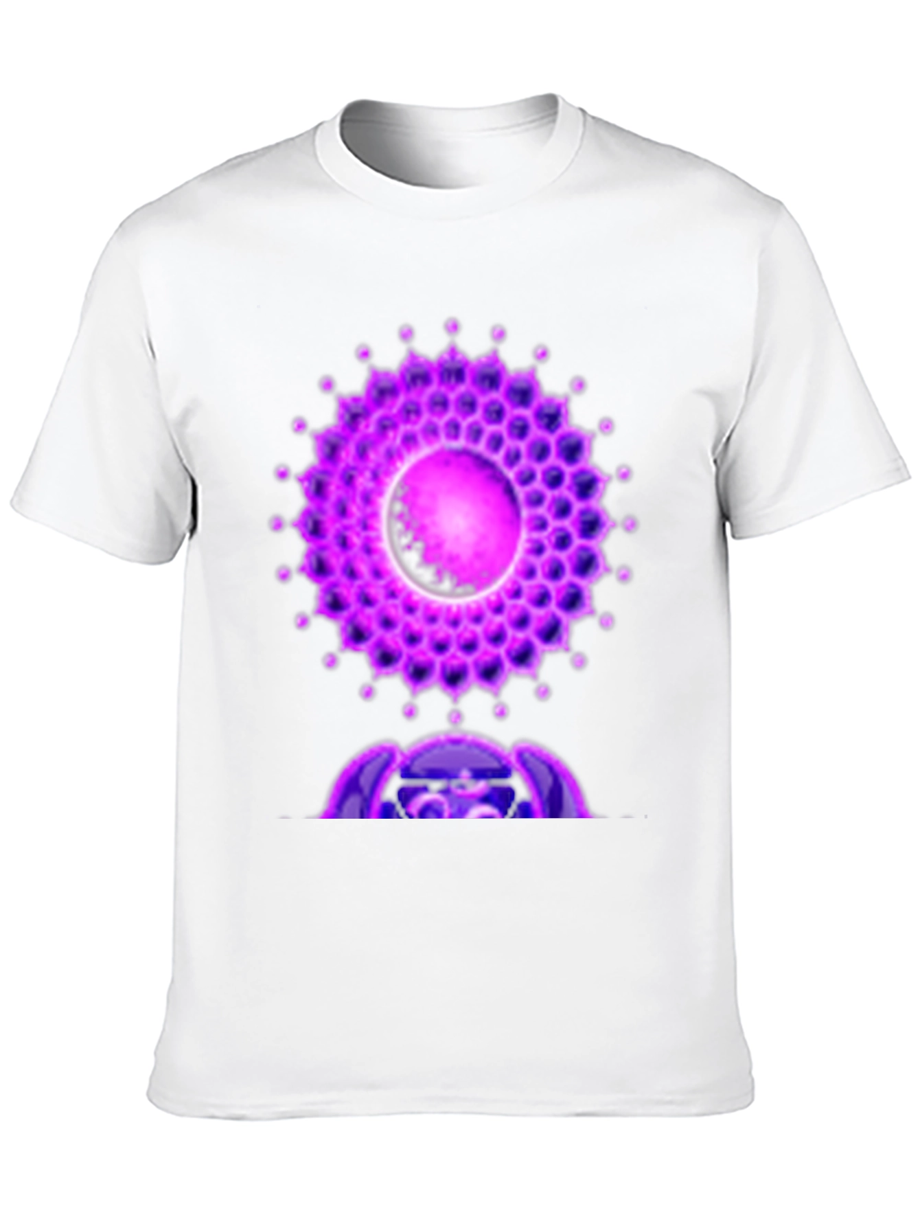 Crown Chakra T-Shirt - Spiritual Symbol Design