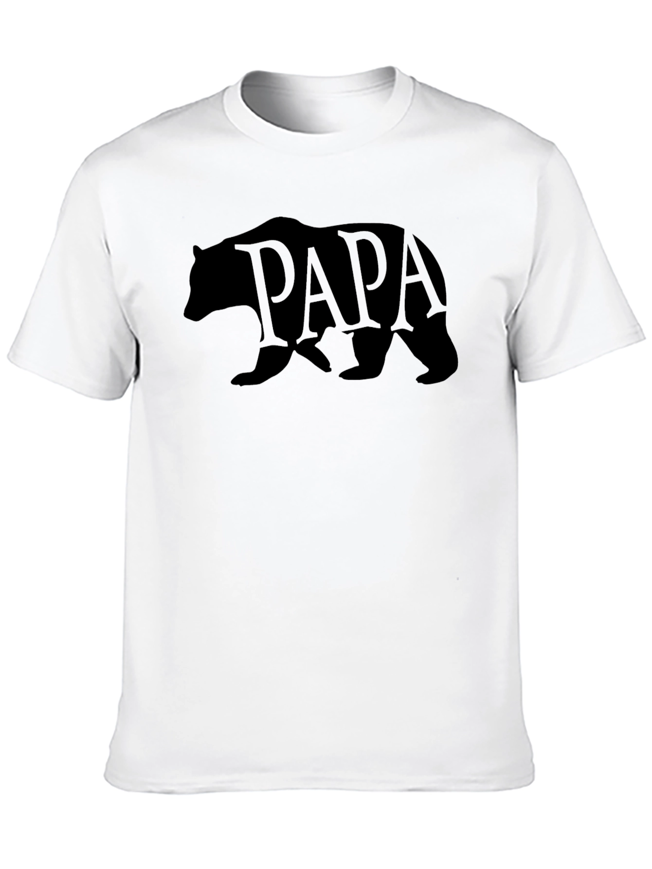 Papa Bear Graphic T-Shirt - Perfect Dad Gift