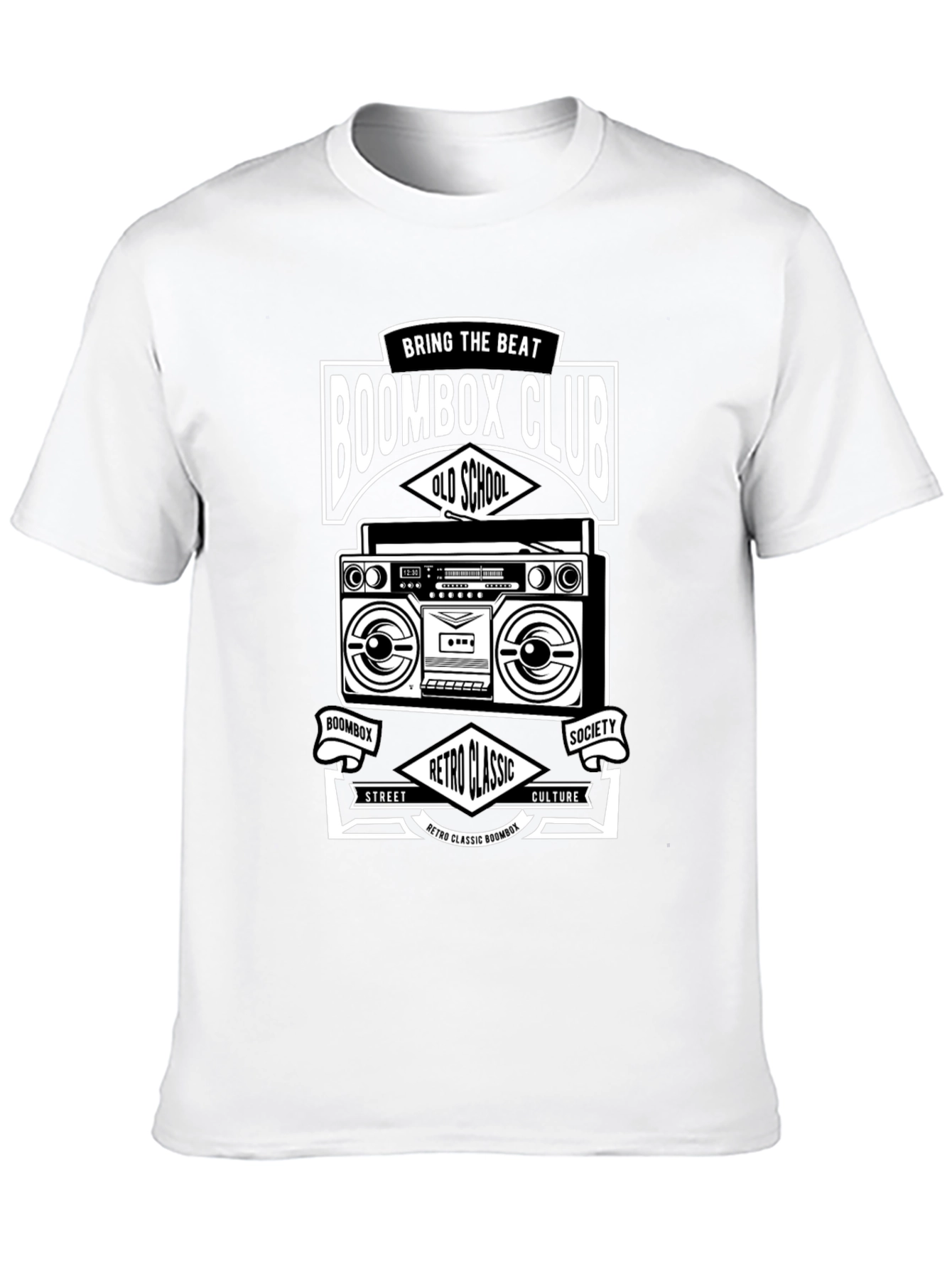 Boombox Club Retro Classic T-Shirt