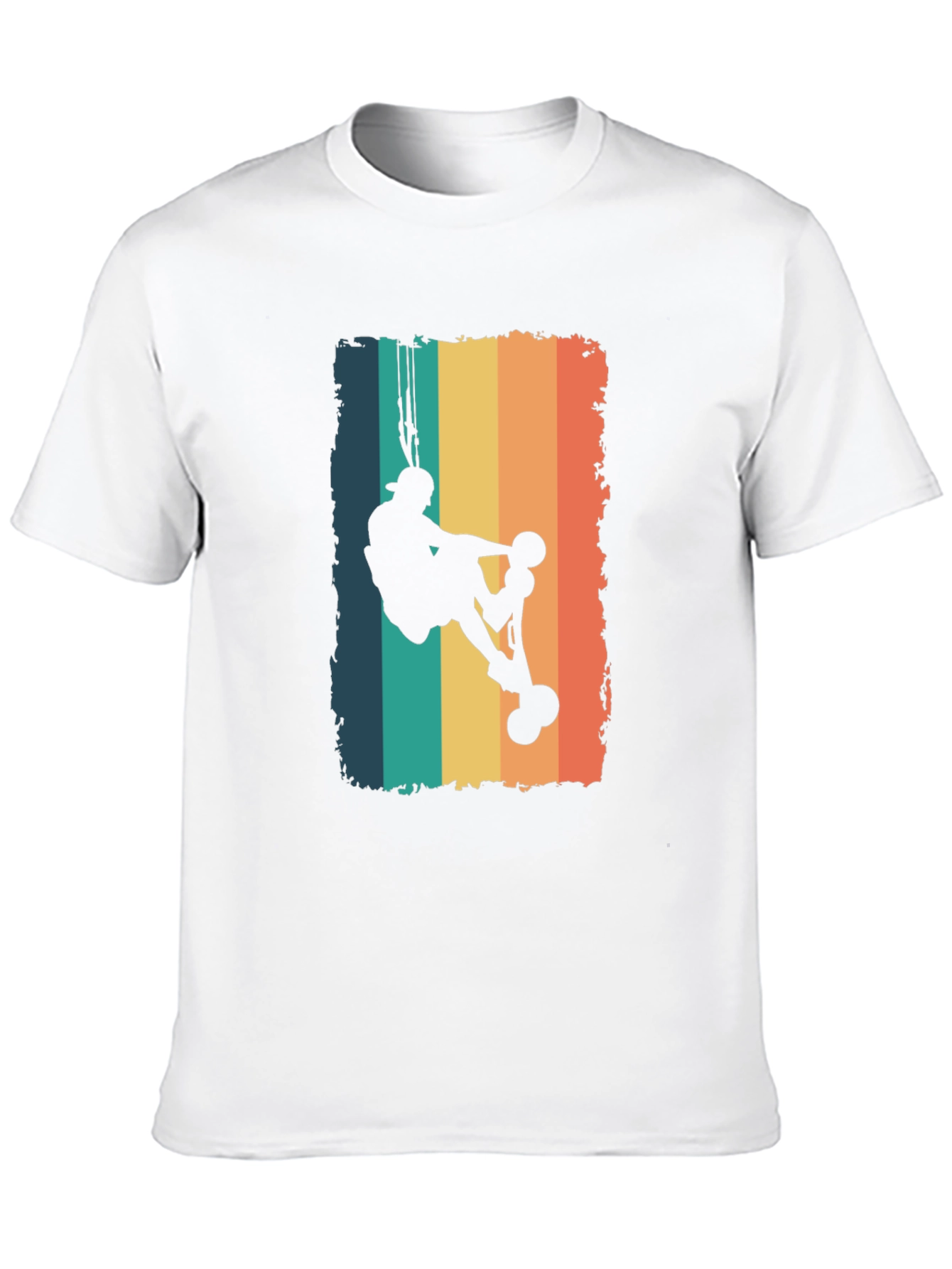 Retro Rock Climber Graphic T-Shirt