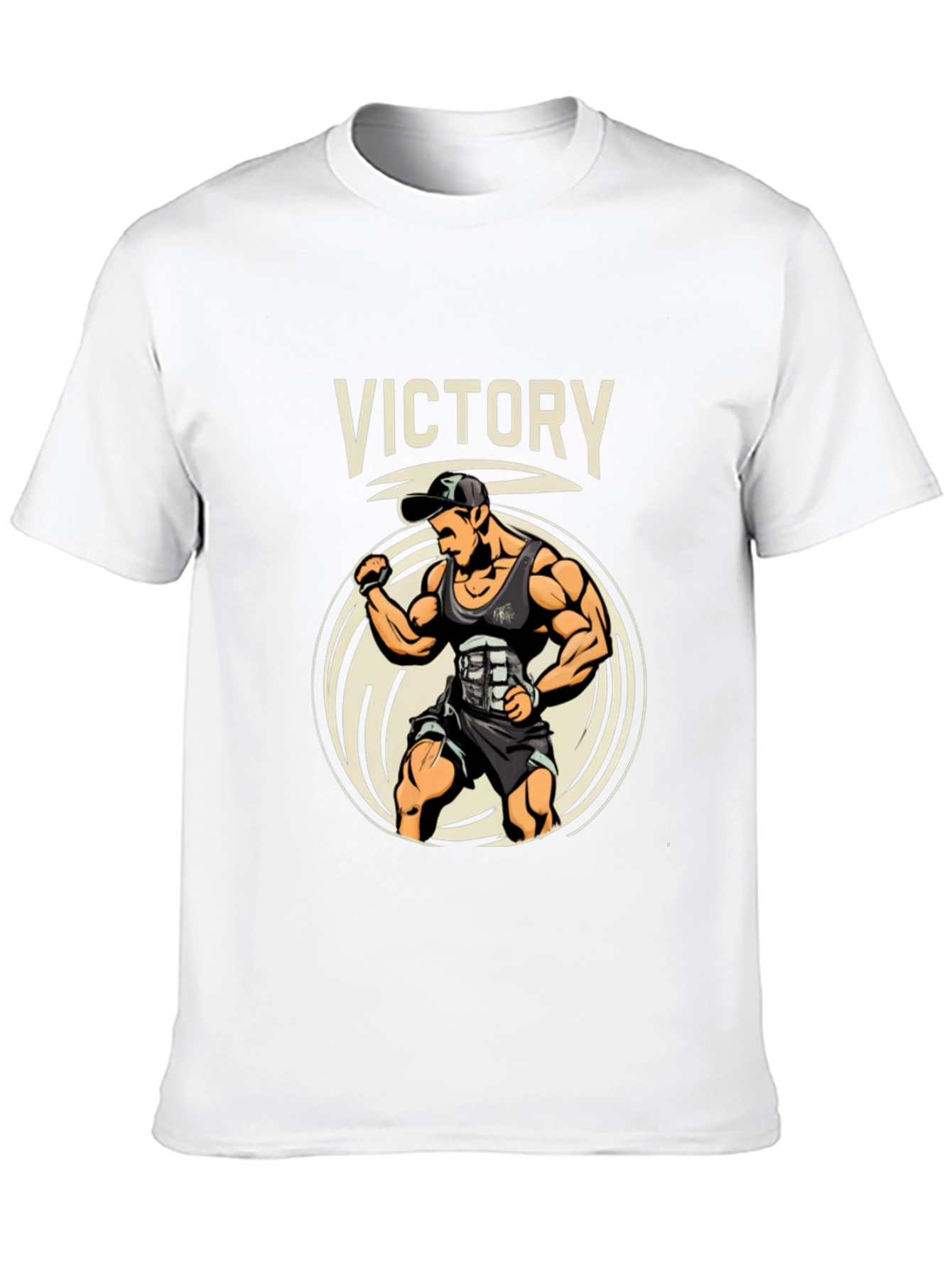 Victory Fitness Graphic Tee - Gym Motivation Shirt