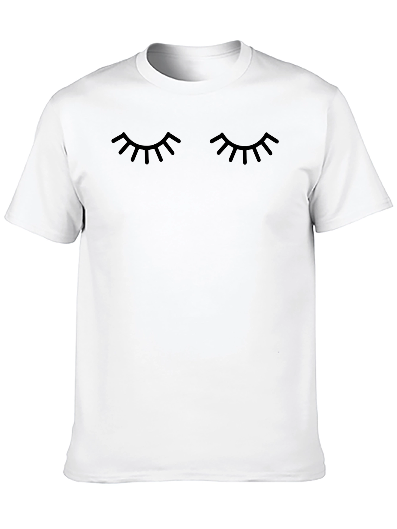 Eyelash Graphic Tee - Stylish & Comfy
