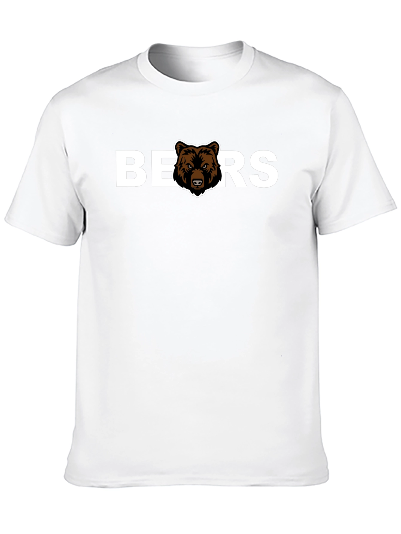 Mens Black Chicago Bears Graphic T-Shirt