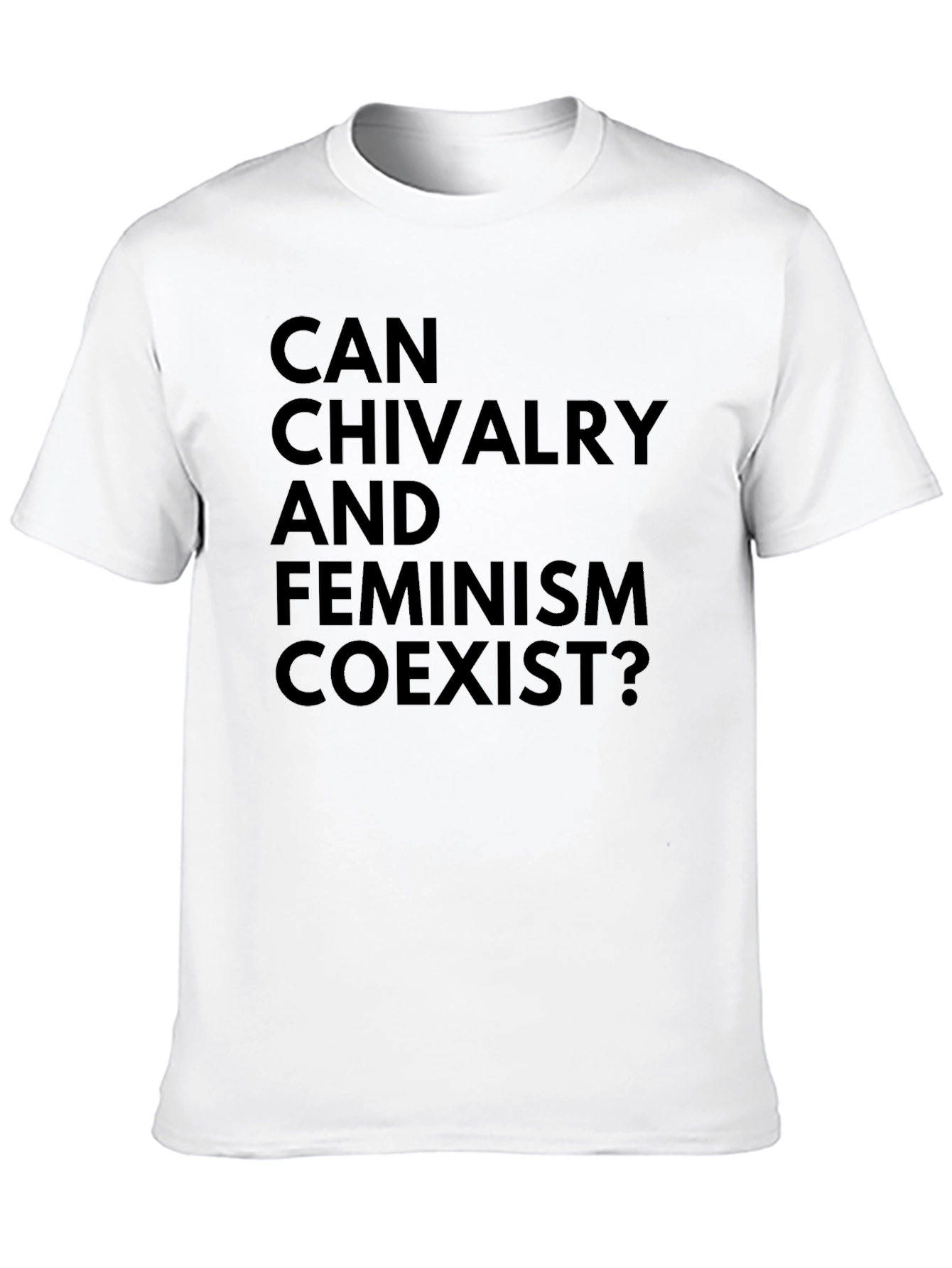 Chivalry and Feminism Coexist T-Shirt