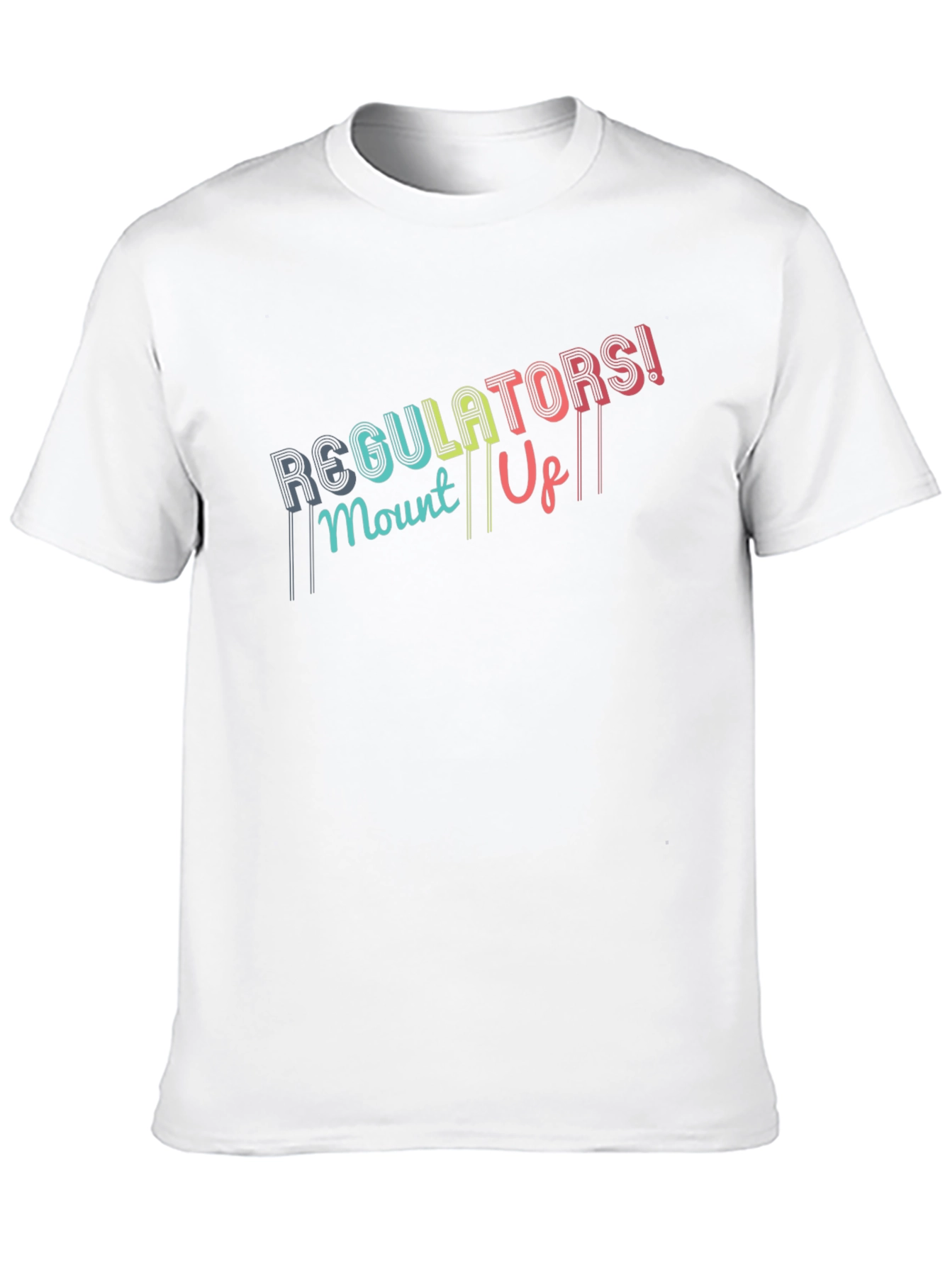 Regulators! Mount Up! Black T-Shirt