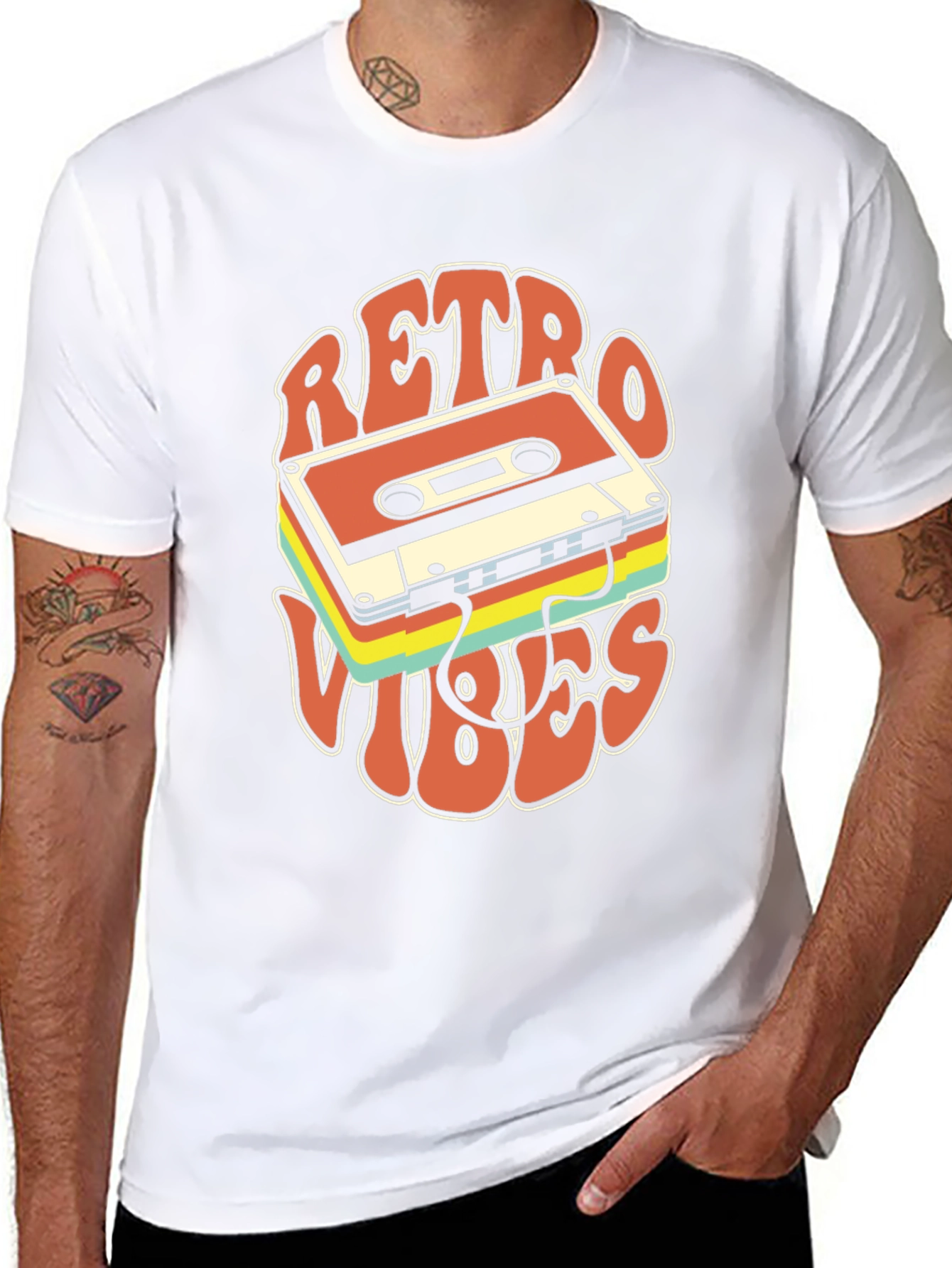 Retro Vibes Cassette T-Shirt