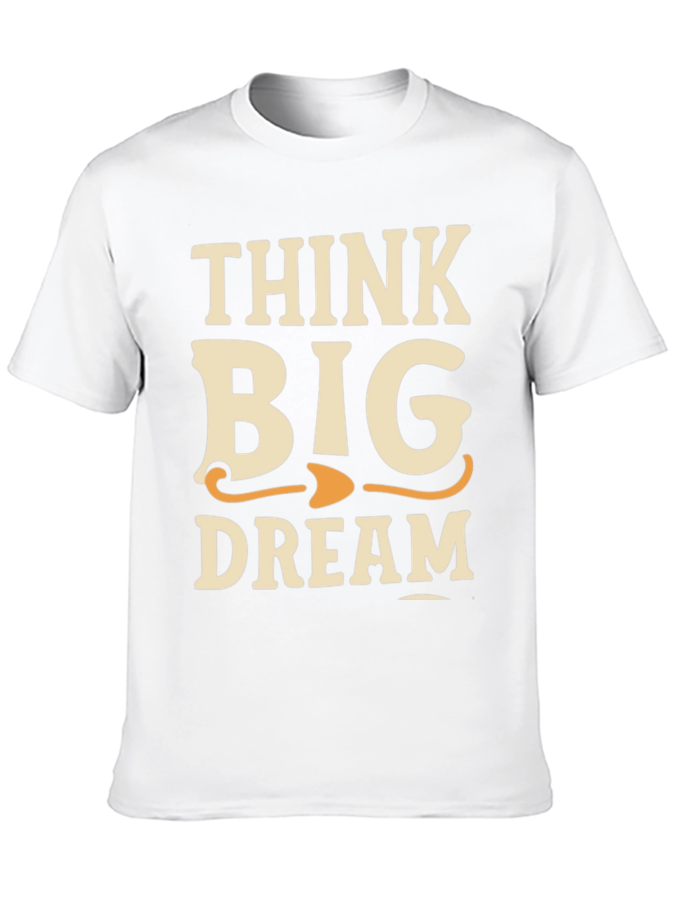 Think Big Dream T-Shirt - Black