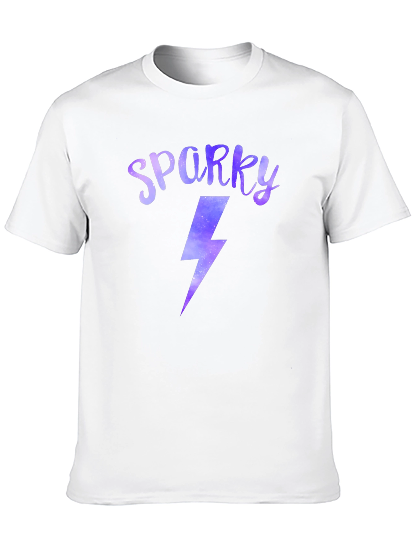 Sparky Lightning Bolt Graphic Tee - Black