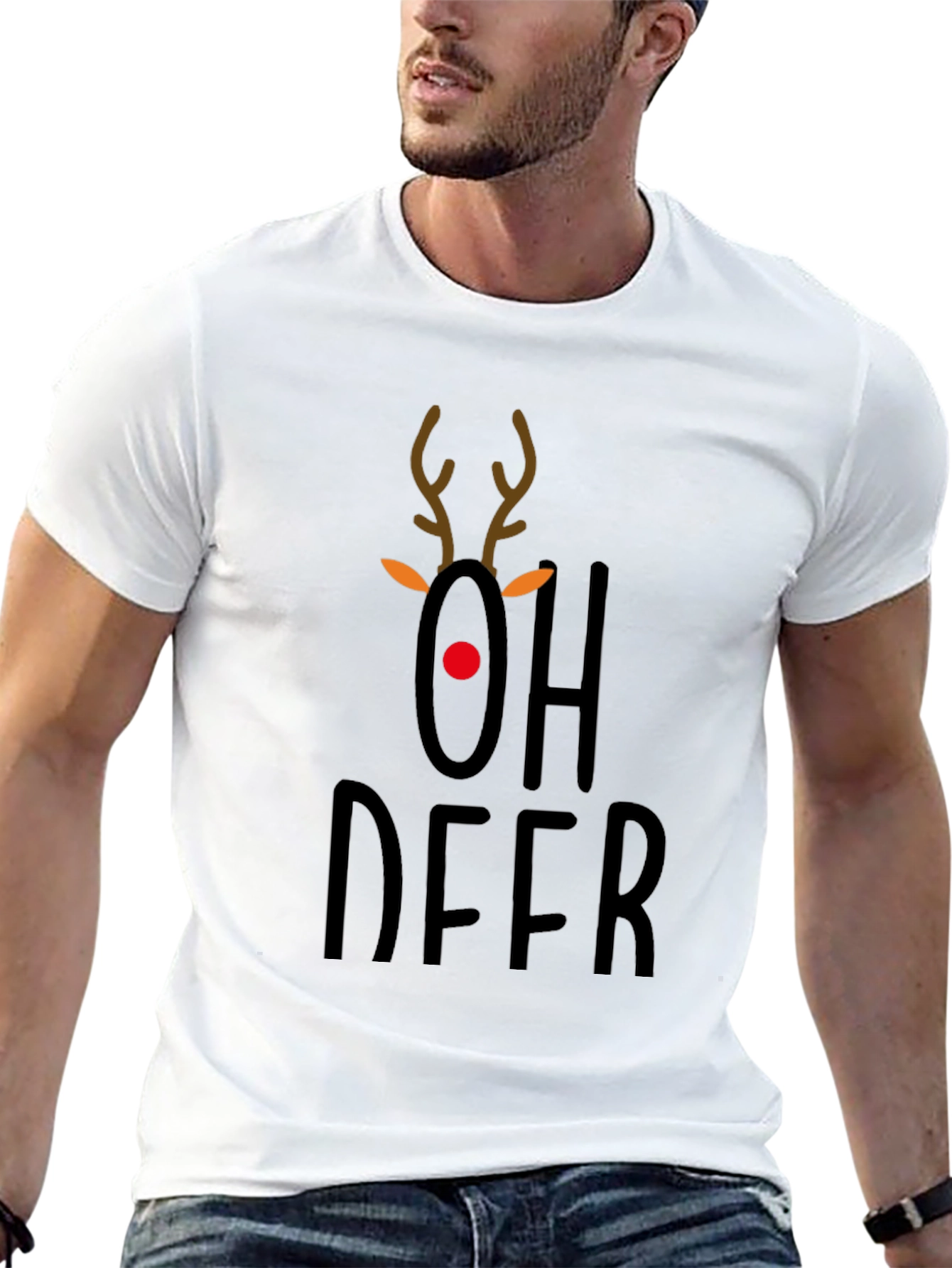 Oh Deer! Christmas Graphic Tee