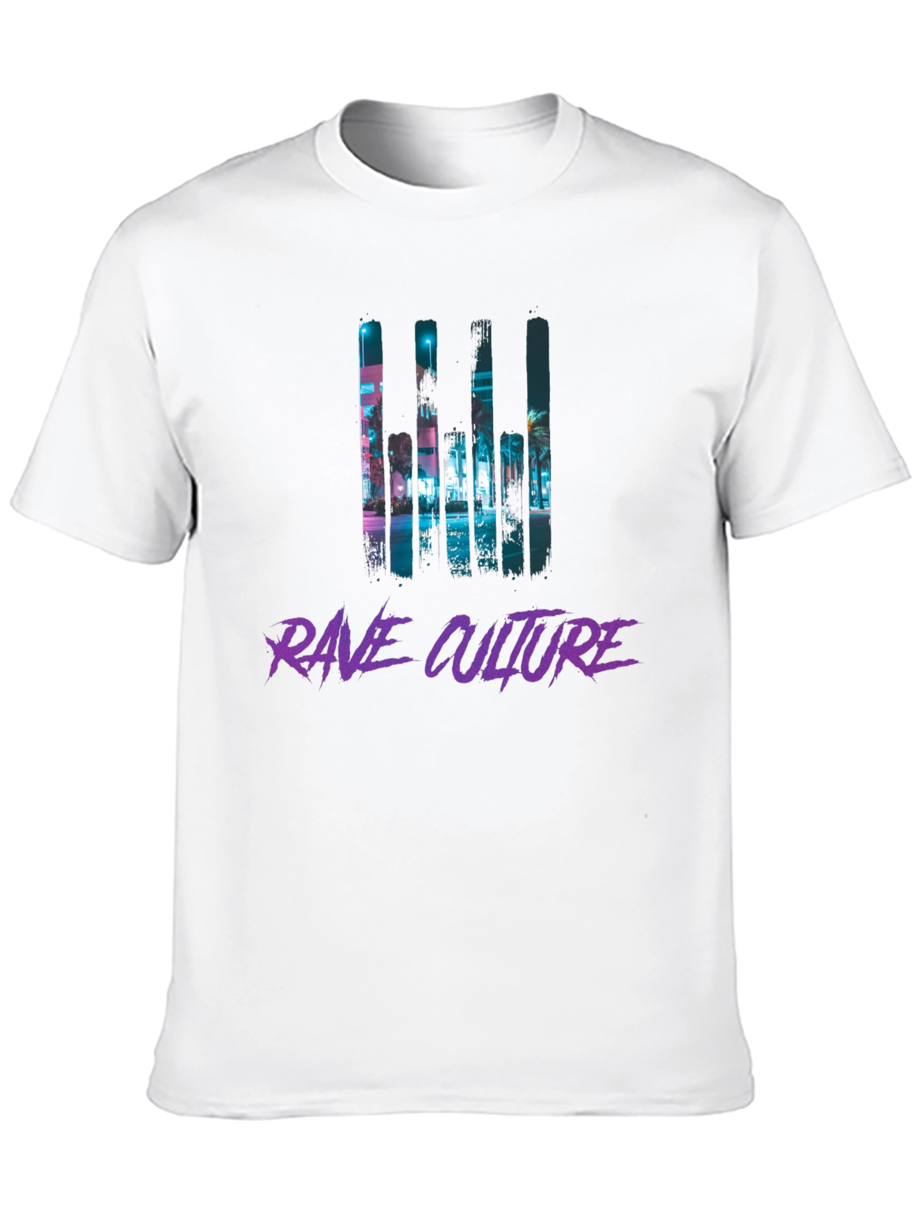 Rave Culture Graphic T-Shirt - Black