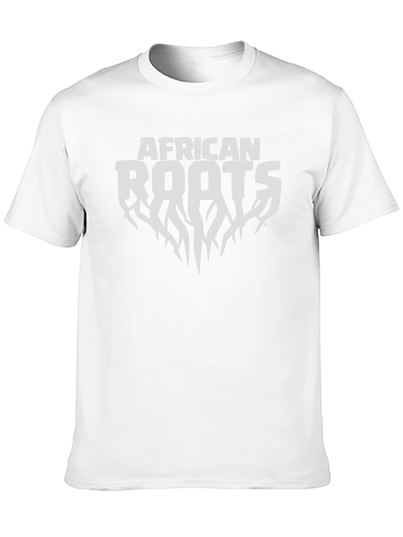 African Roots Black T-Shirt - Graphic Tee